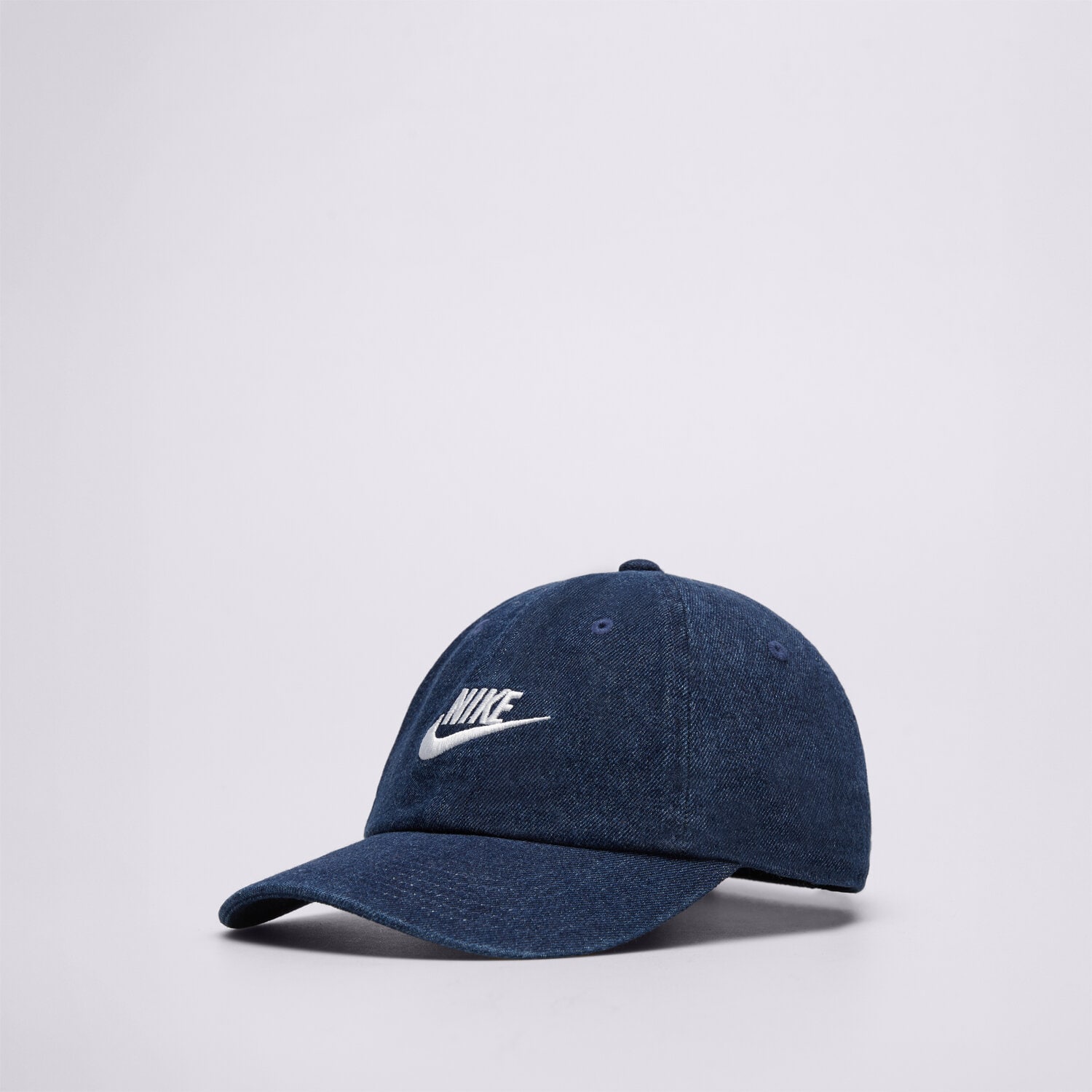 Czapka z daszkiem dla dzieci NIKE CZAPKA K NK CLUB CAP US CB DENIM IO8231-419 NIEBIESKI