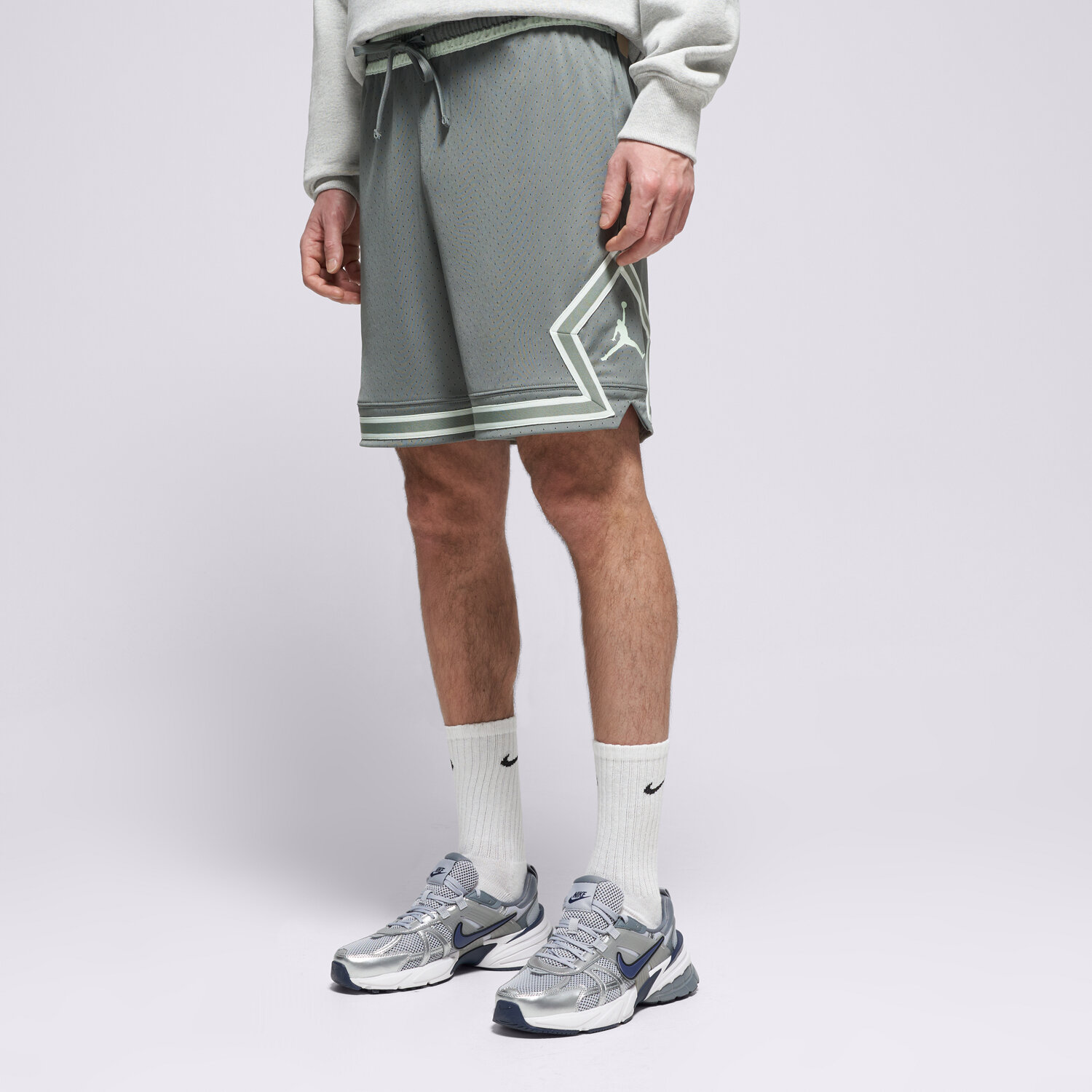 Krótkie spodenki, szorty męskie JORDAN SZORTY JORDAN SPORT HF9910-351 ZIELONY