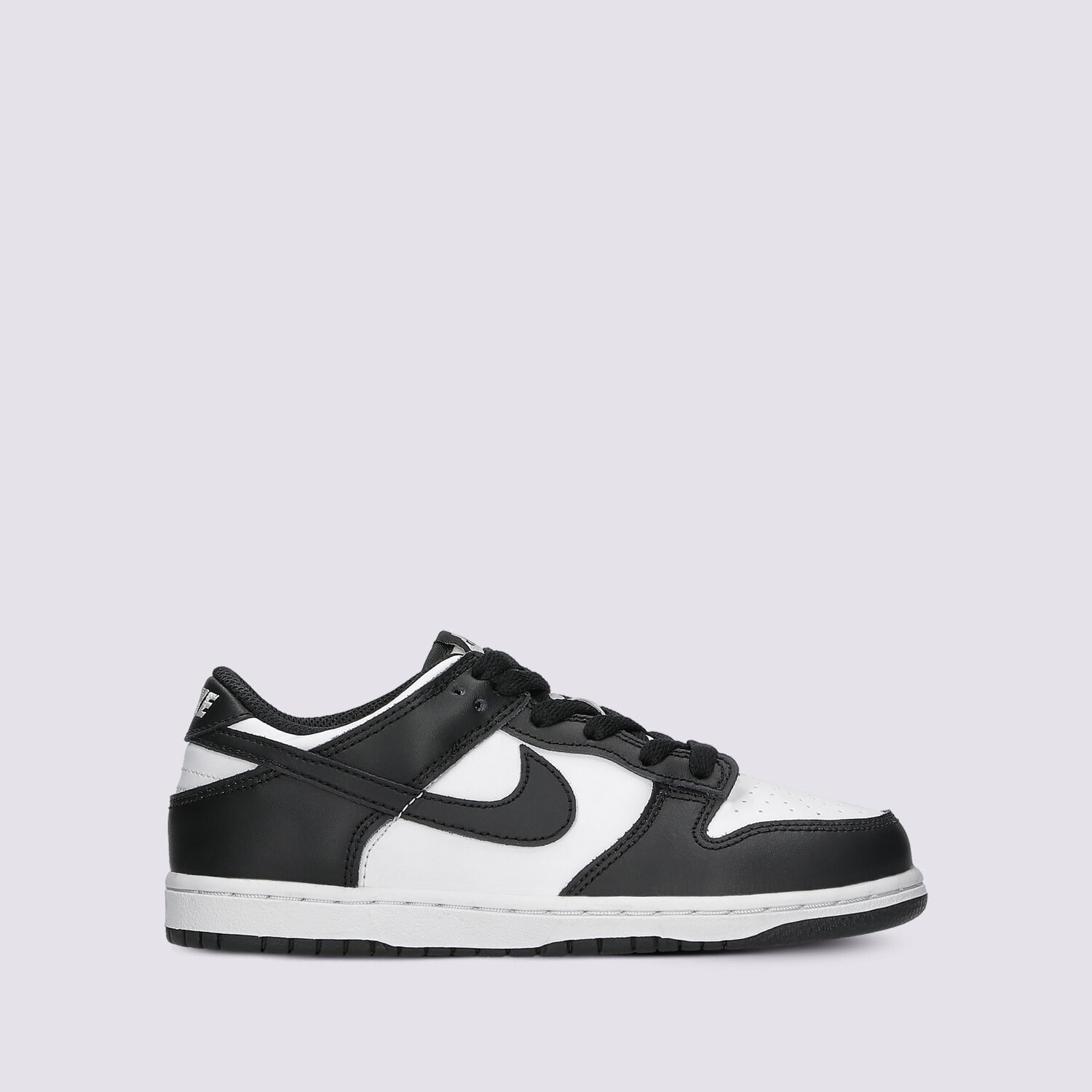 Buty sneakersy dla dzieci NIKE DUNK LOW  CW1588-100 CZARNY