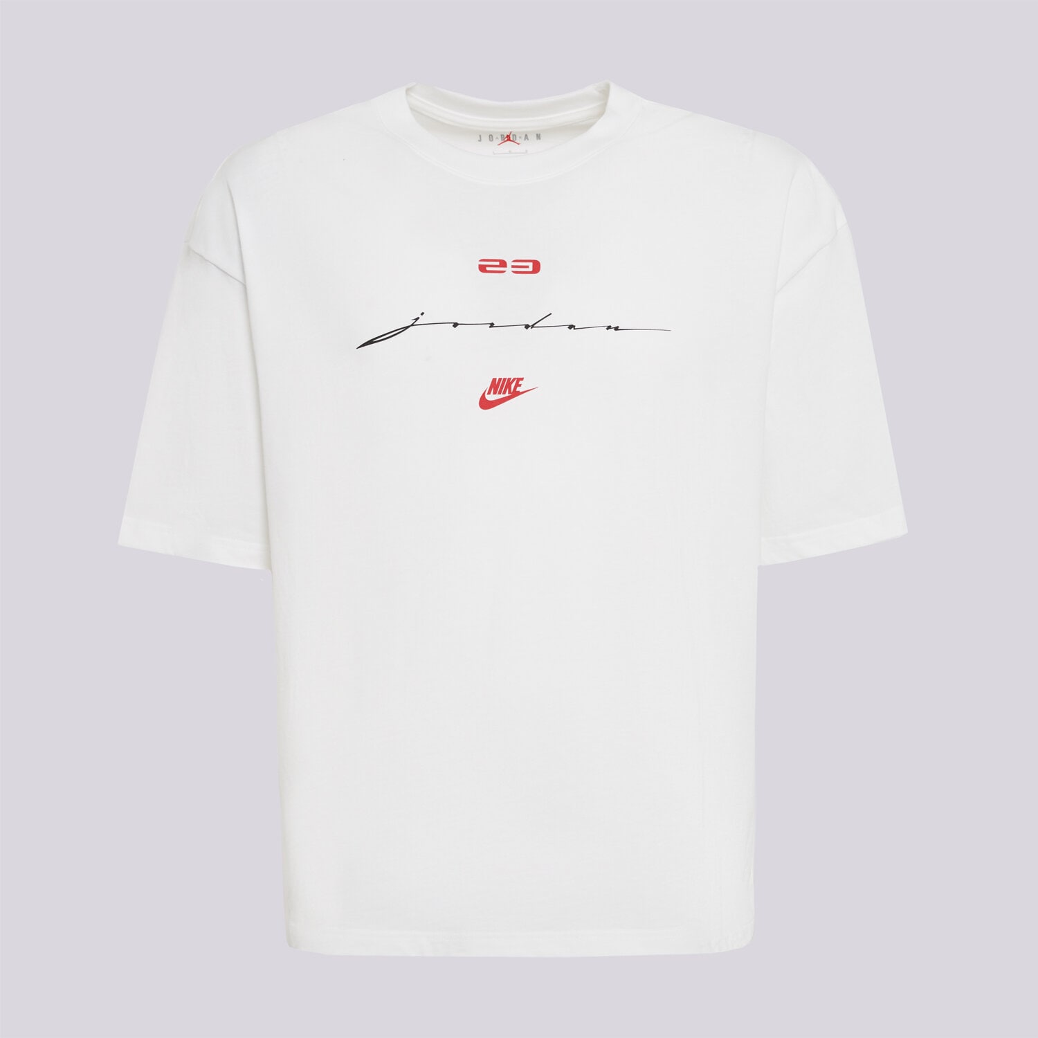 Koszulka, t-shirt sportowy męski JORDAN T-SHIRT JORDAN FLIGHT IF3014-100 BIAŁY