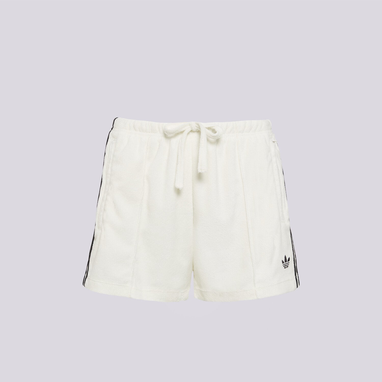 Krótkie spodenki, szorty damskie ADIDAS SZORTY TT SHORTS KD1397 KREMOWY