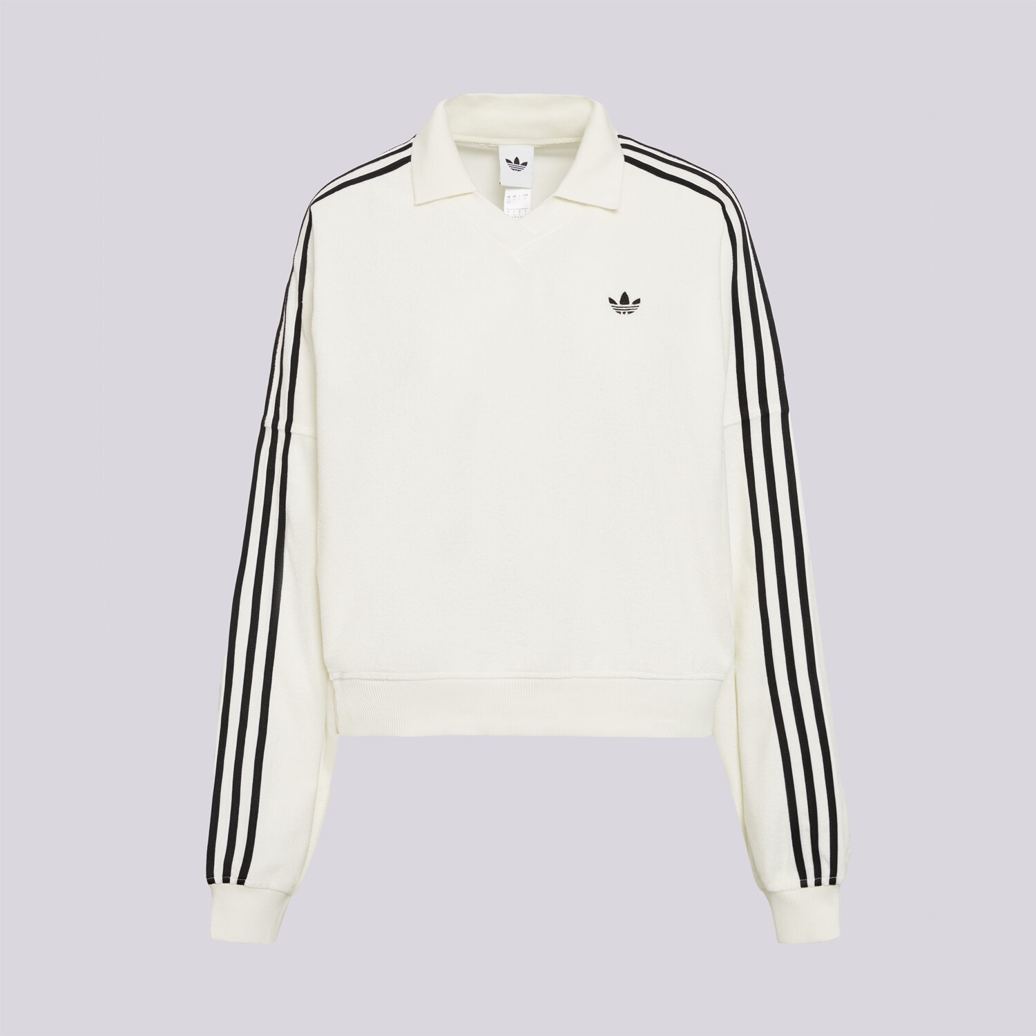 Bluza damska ADIDAS BLUZA TT V NECK KD1401 KREMOWY