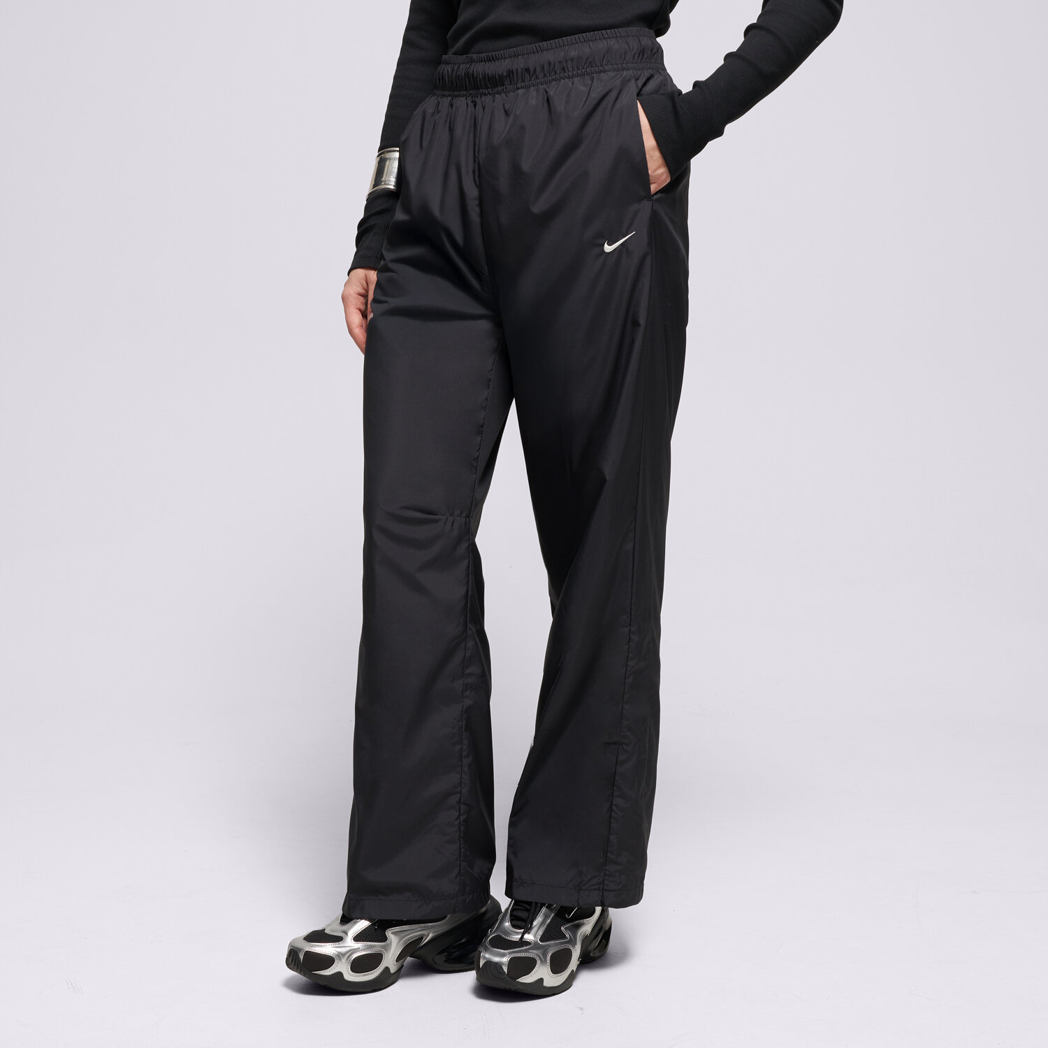 Spodnie sportowe damskie NIKE SPODNIE NK CLSSC OH PANT W NSW HV2324-010 CZARNY