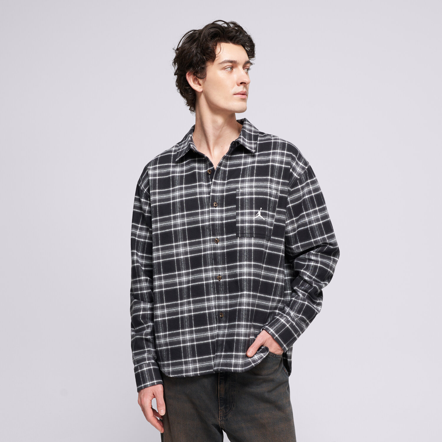 Koszule męskie sportowe JORDAN KOSZULA JORDAN BROOKLYN IF1857-010 MULTICOLOR