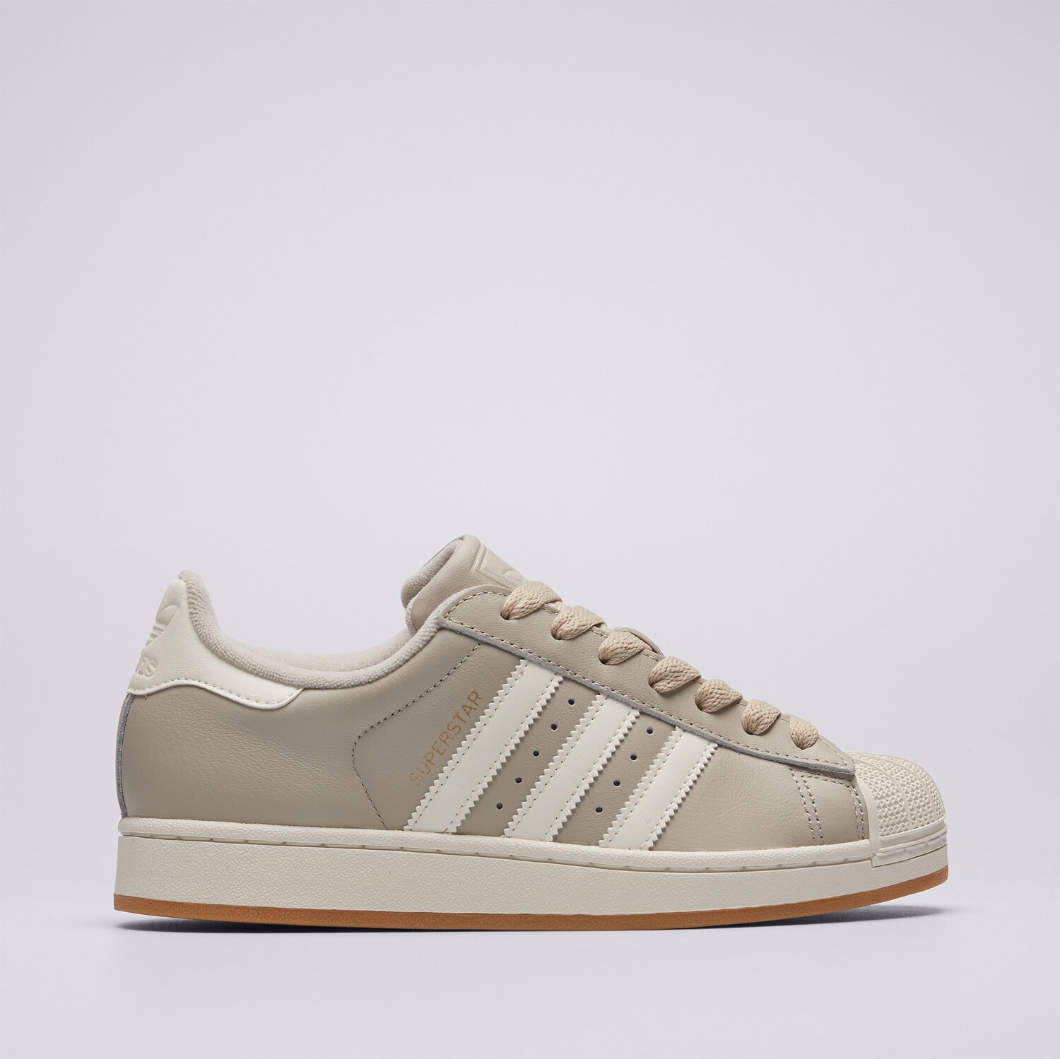 Buty sneakersy damskie ADIDAS SUPERSTAR II W IH4145 BEŻOWY