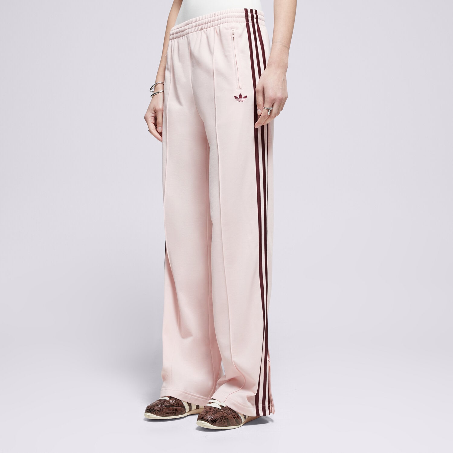 Spodnie sportowe damskie ADIDAS SPODNIE CLASSIC TP KG3702 RÓŻOWY