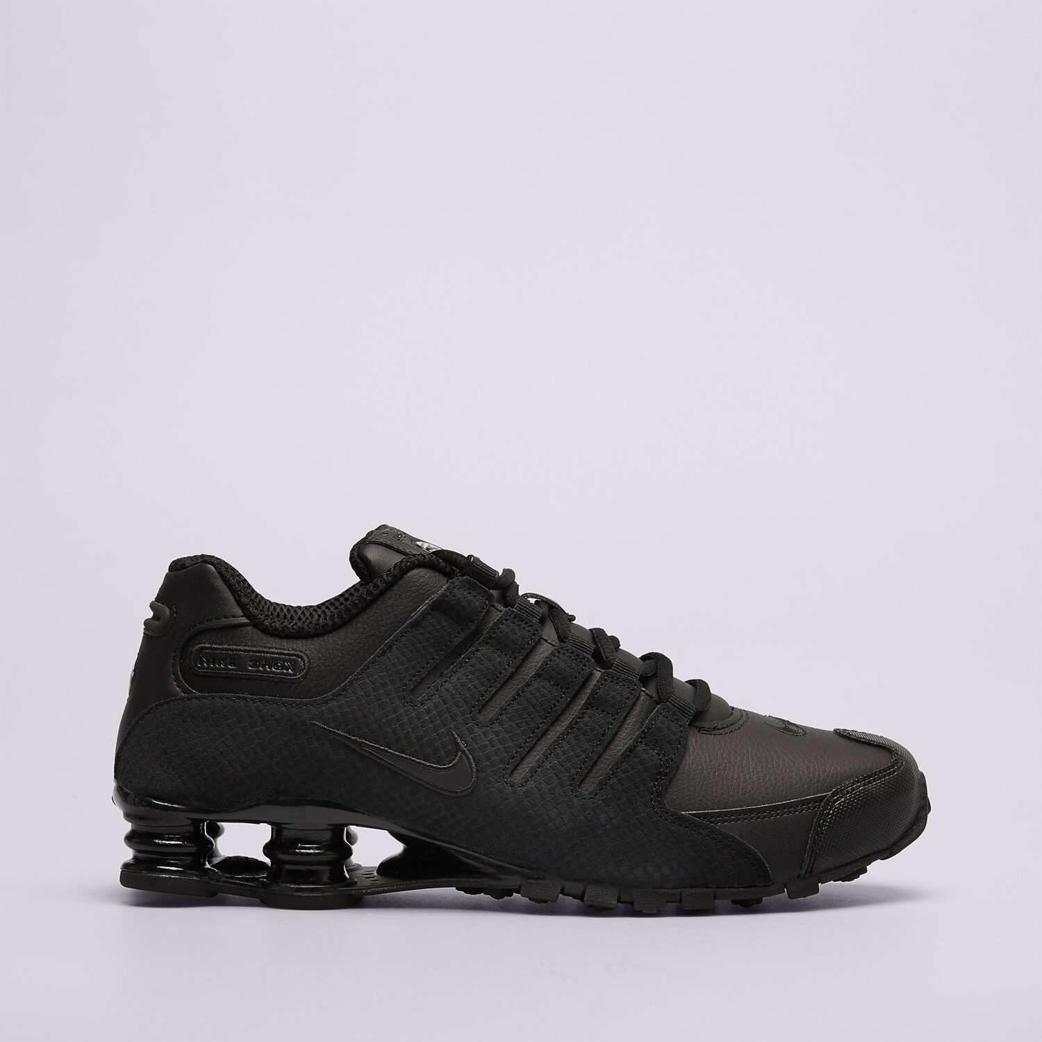 Buty sneakersy męskie NIKE SHOX NZ  378341-001 CZARNY