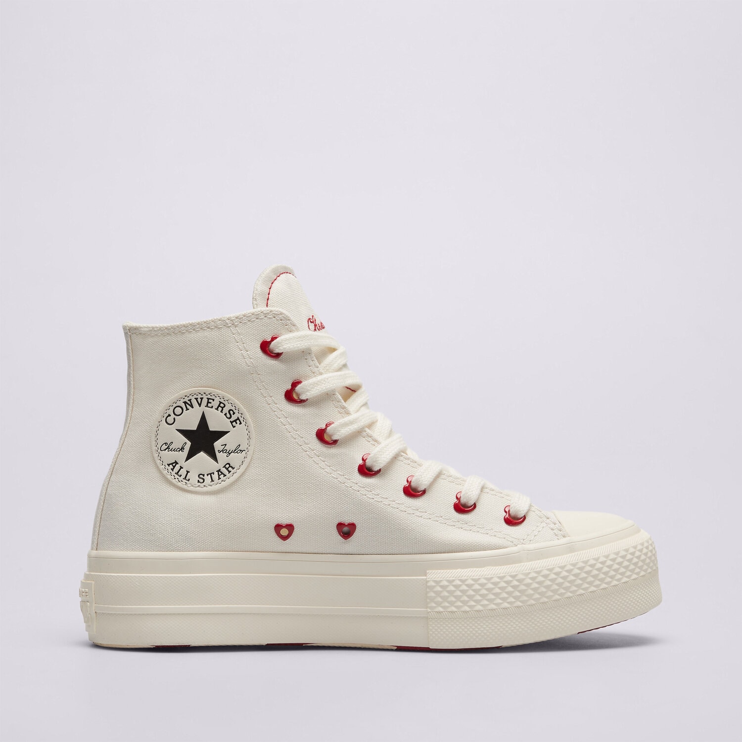 Damskie trampki, tenisówki CONVERSE CHUCK TAYLOR ALL STAR LIFT A19058C BIAŁY