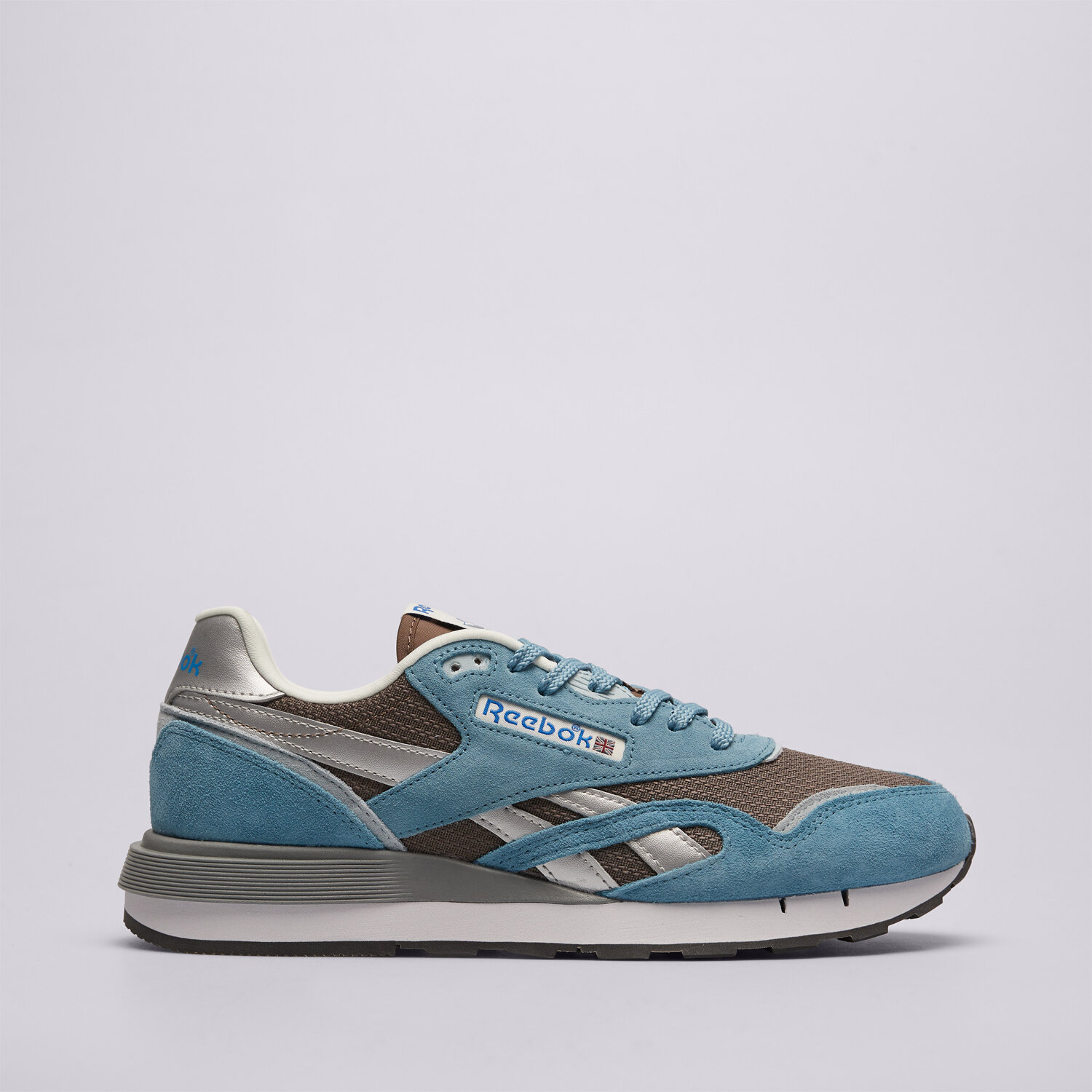 Buty sneakersy męskie REEBOK CLASSIC NYLON 89 100245073 NIEBIESKI