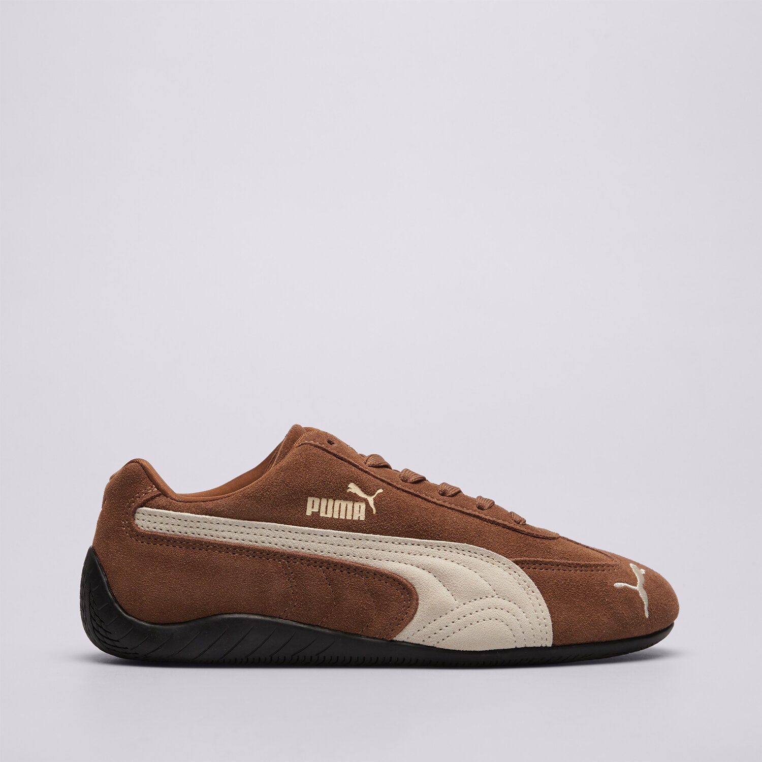 Buty sneakersy damskie PUMA SPEEDCAT OG 39884631 BRĄZOWY
