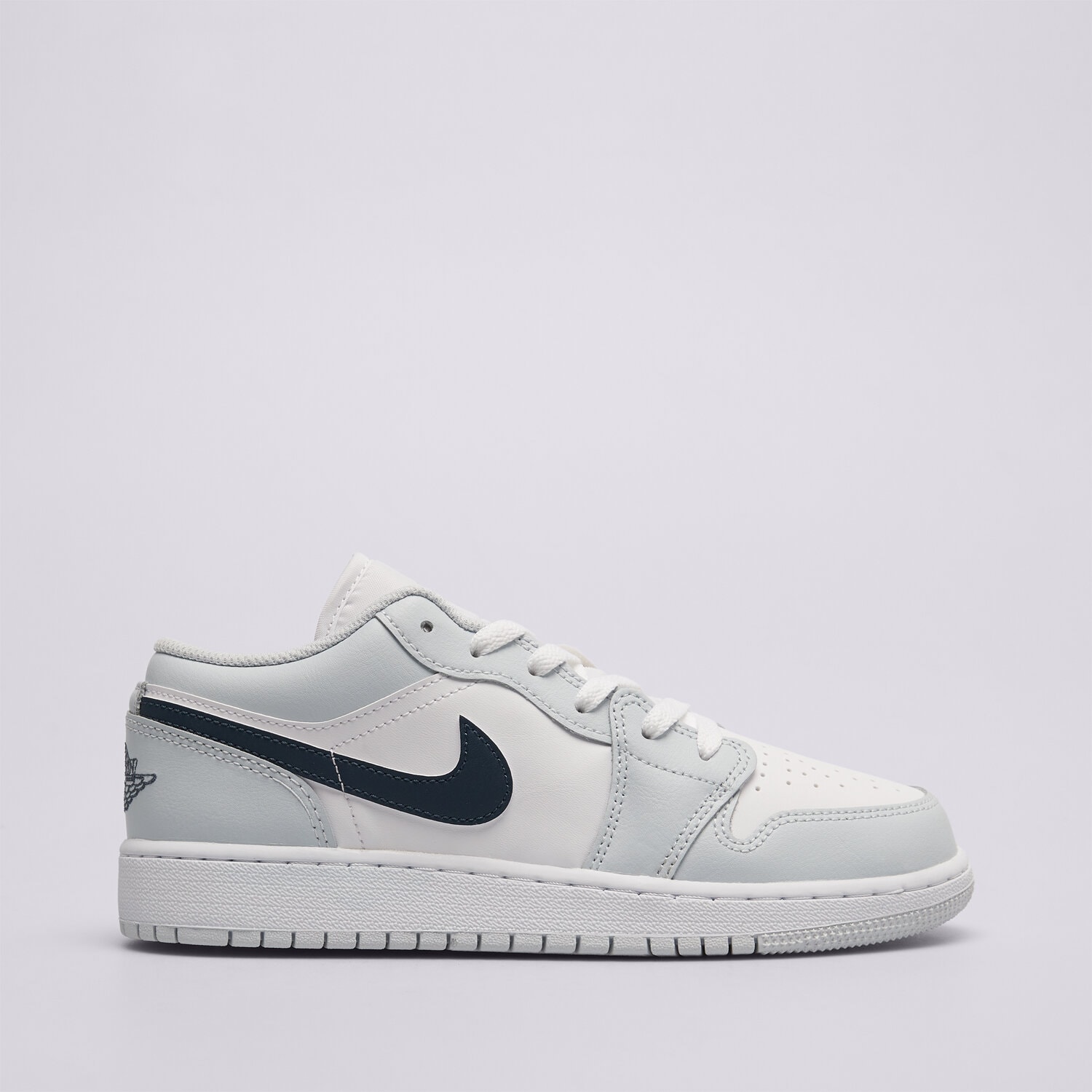 Buty sneakersy dla dzieci JORDAN AIR 1 LOW BG 553560-104 NIEBIESKI