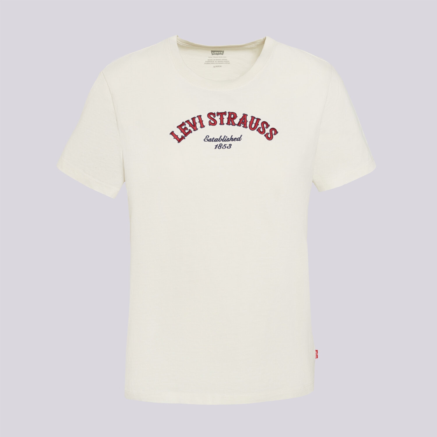 Koszulka, t-shirt damski LEVI'S T-SHIRT PERFECT TEE NEUTRALS GR T2 005GV-0001 BIAŁY