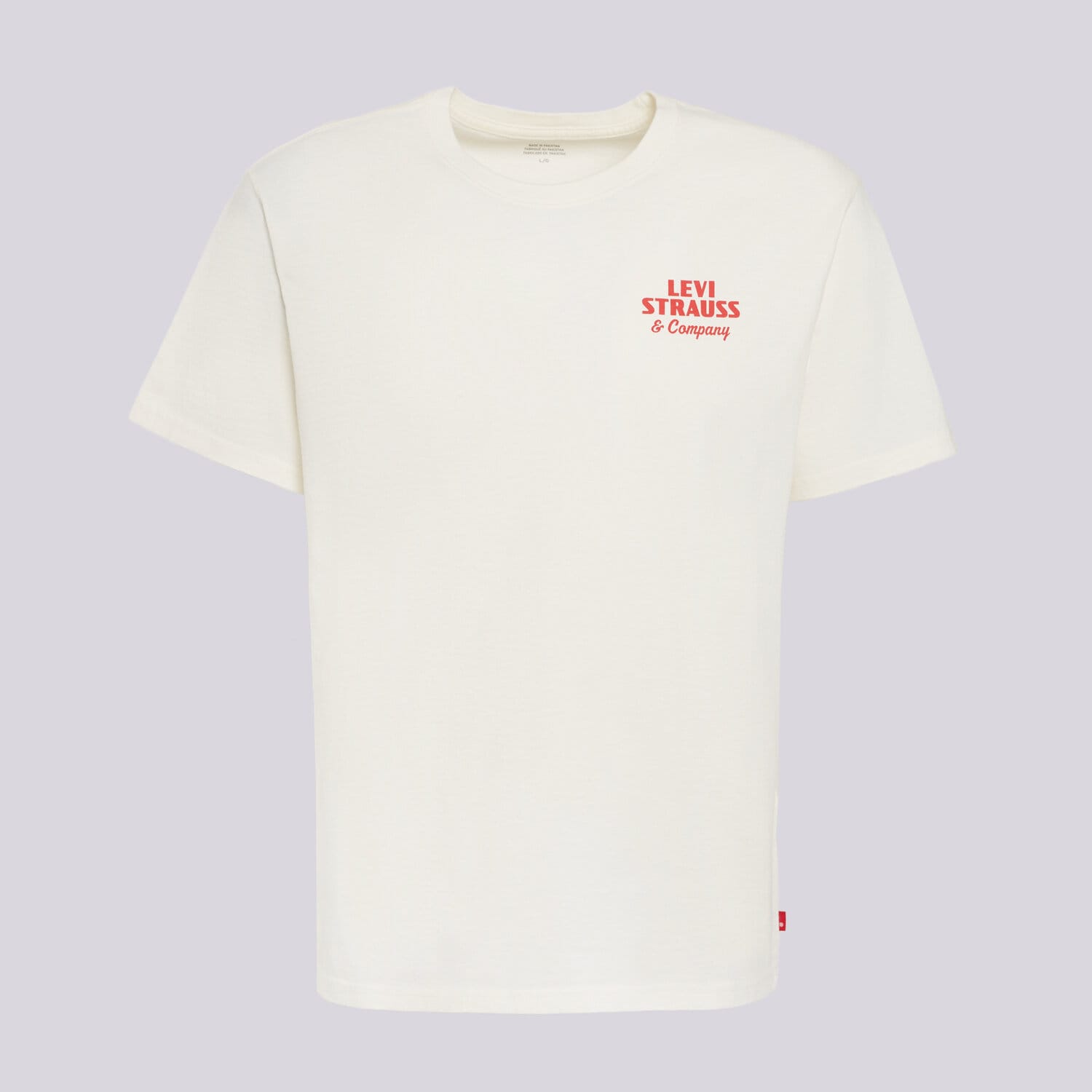 Koszulka, t-shirt sportowy męski LEVI'S T-SHIRT SS RELAXED FIT TEE TANS 16143-2372 BIAŁY