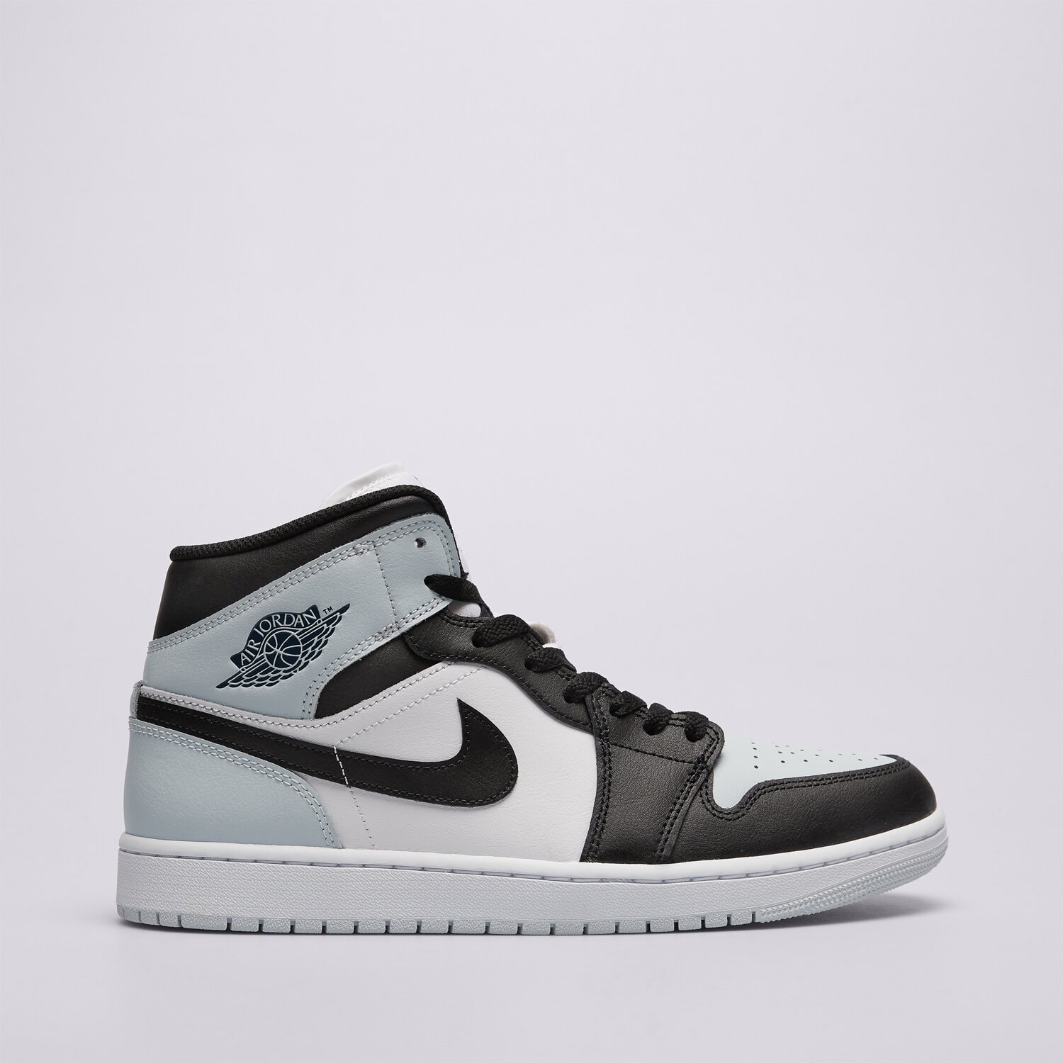 Buty sneakersy męskie JORDAN AIR 1 MID  DQ8426-002 NIEBIESKI