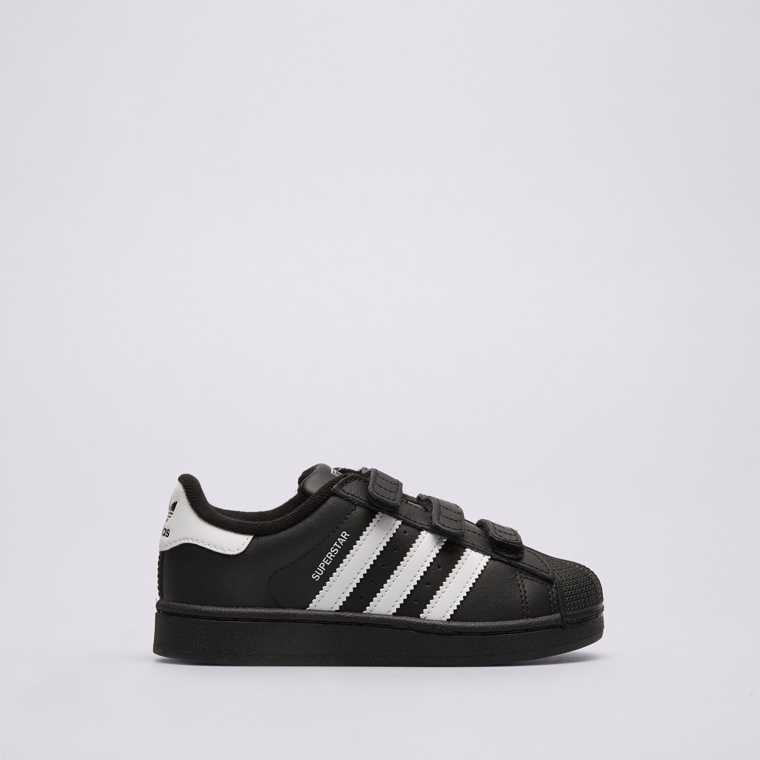 Buty sneakersy dla dzieci ADIDAS SUPERSTAR II CF C JI3989 CZARNY