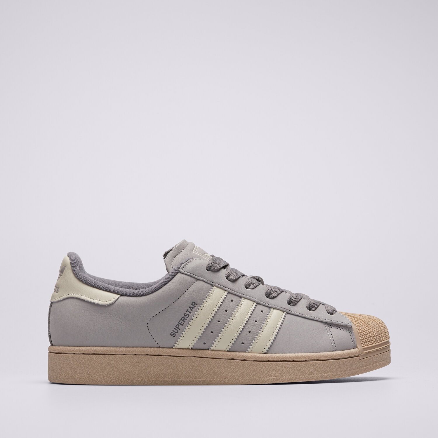 Buty sneakersy męskie ADIDAS SUPERSTAR II KH8960 SZARY