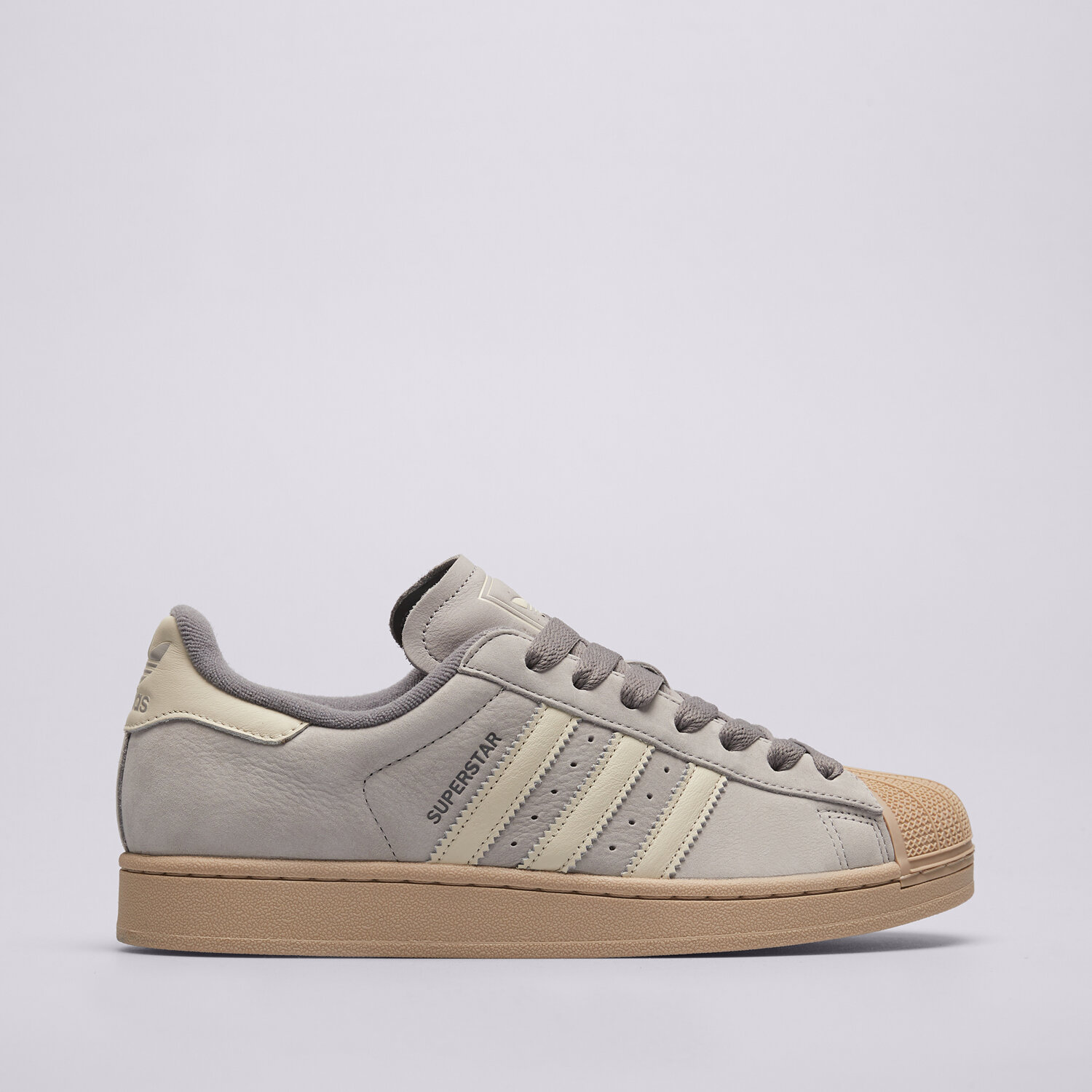 Buty sneakersy męskie ADIDAS SUPERSTAR II KH8960 SZARY