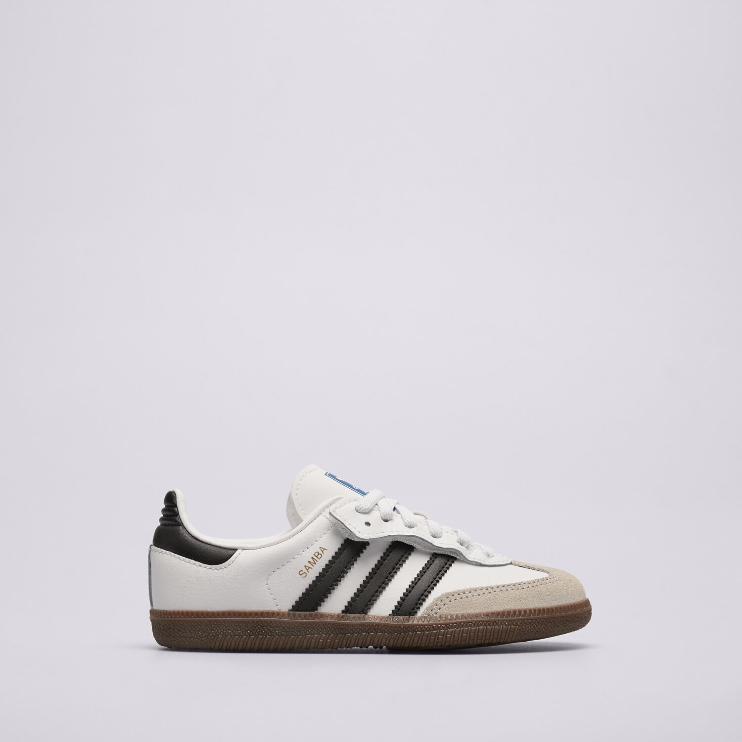 Buty sneakersy dla dzieci ADIDAS SAMBA OG CF EL C JQ6391 BIAŁY