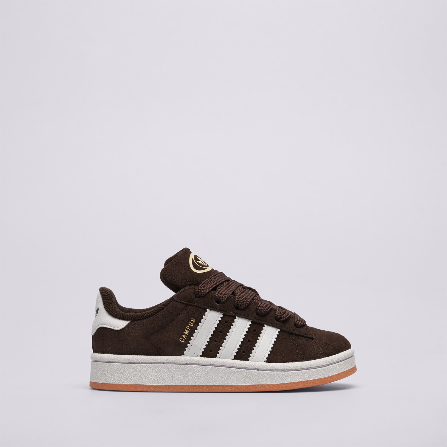 Buty sneakersy dla dzieci ADIDAS CAMPUS 00S C JQ1995 BRĄZOWY