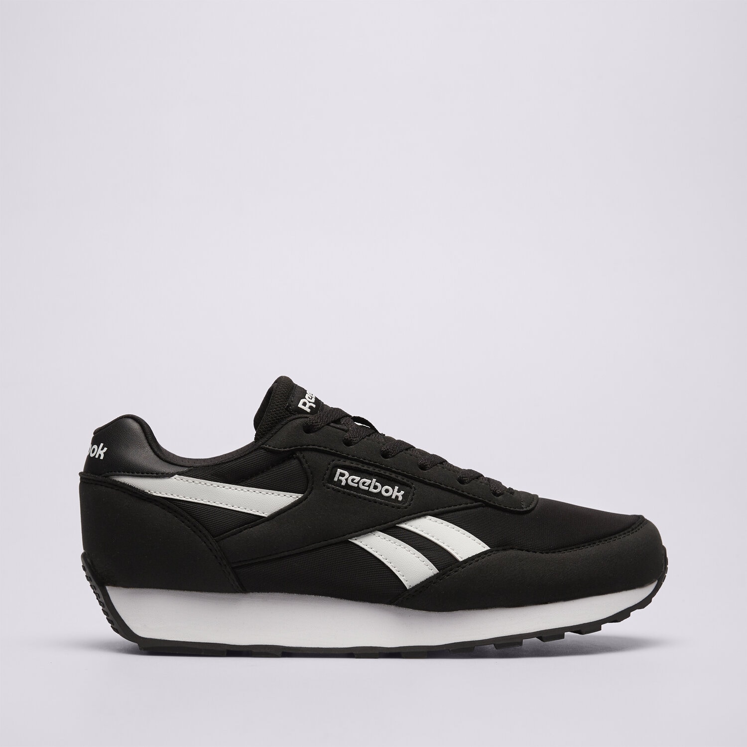 Buty sneakersy męskie REEBOK REWIND RUN  100001390 CZARNY