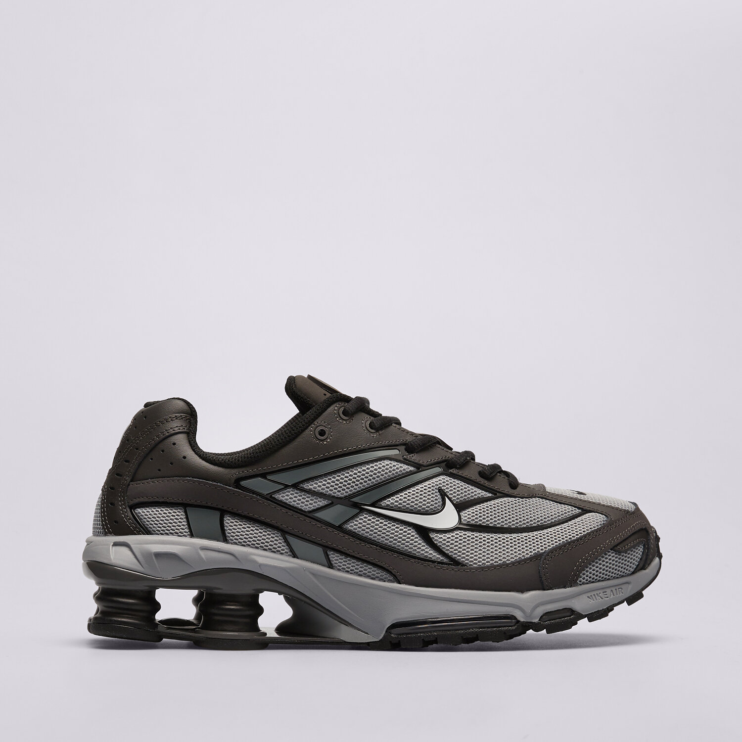 Buty sneakersy męskie NIKE SHOX RIDE 2  IO4296-001 SZARY
