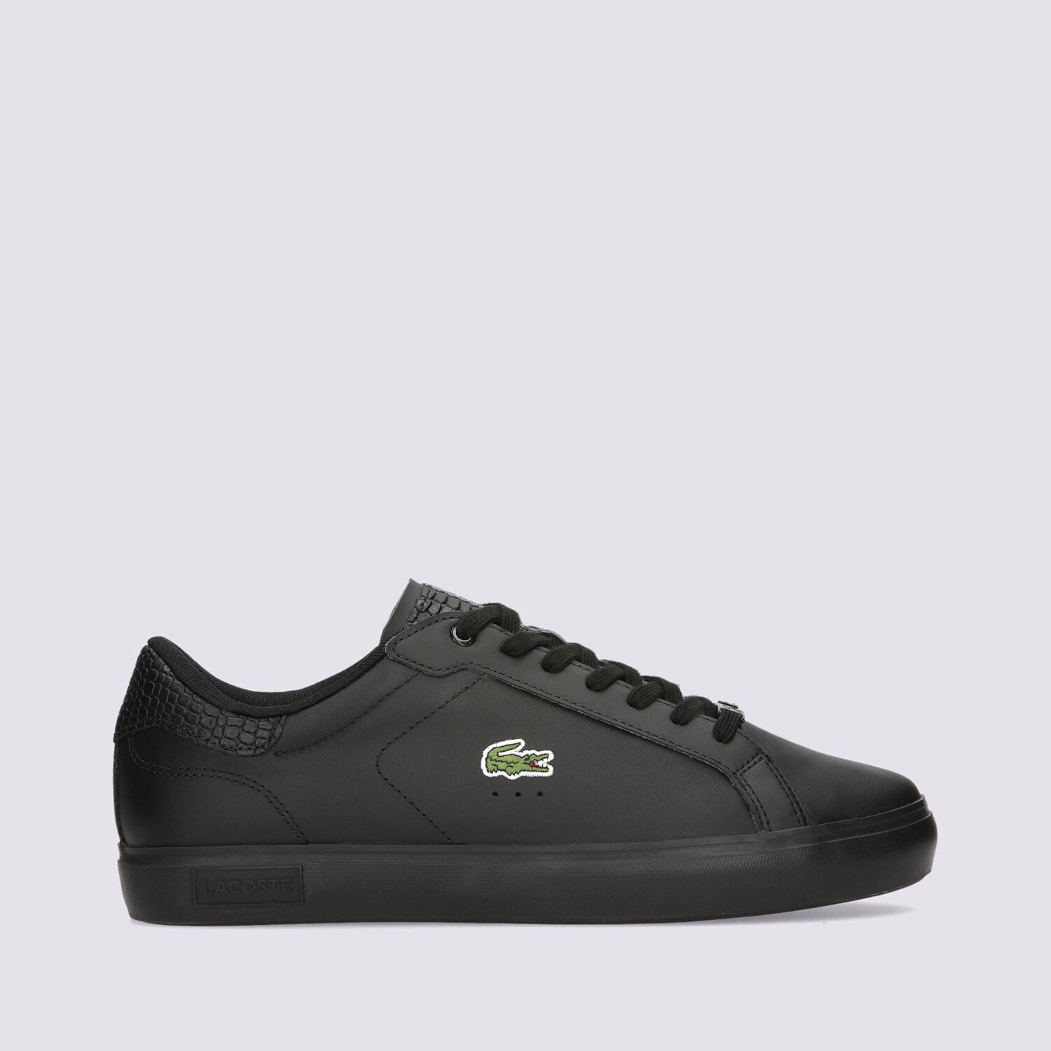 Buty sneakersy męskie LACOSTE POWERCOURT 1121 1 741SMA003002H CZARNY