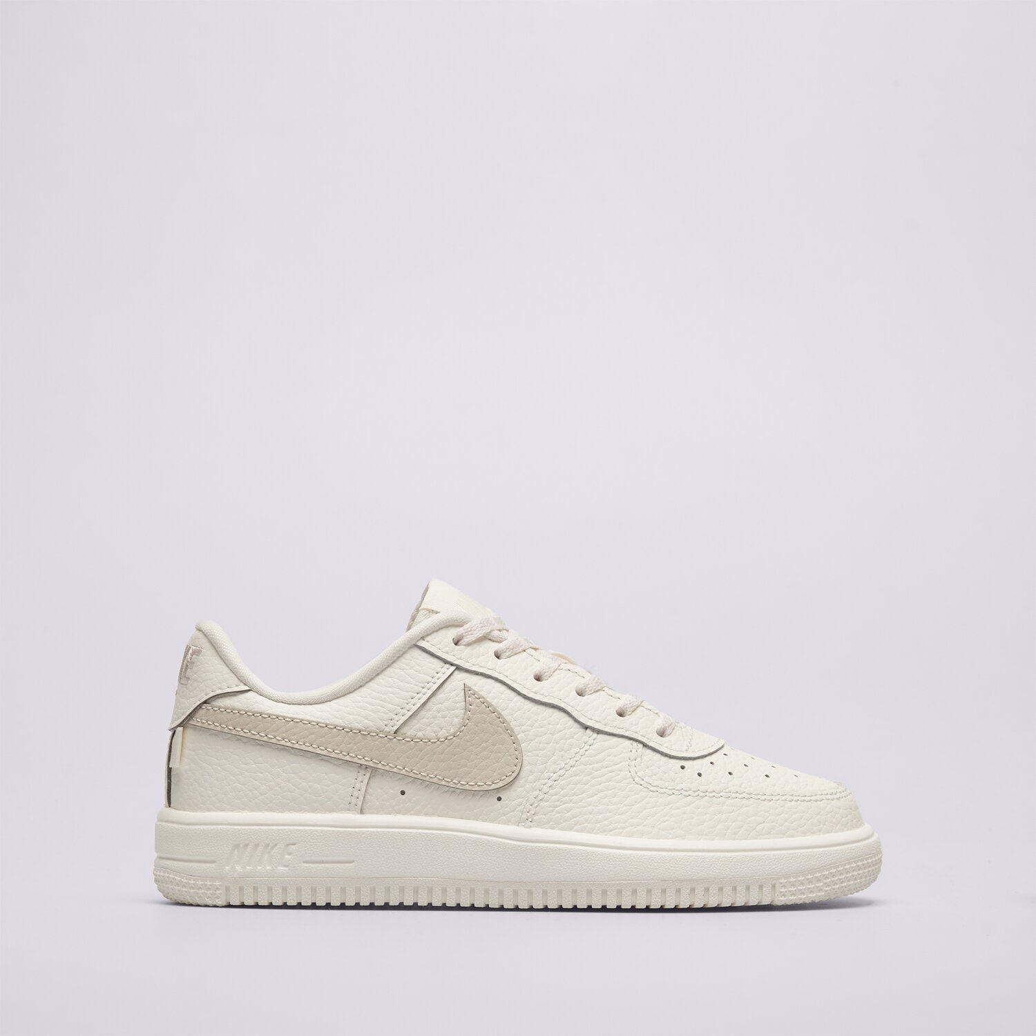 Buty sneakersy dla dzieci NIKE AIR FORCE 1 LOW IR0293-101 KREMOWY