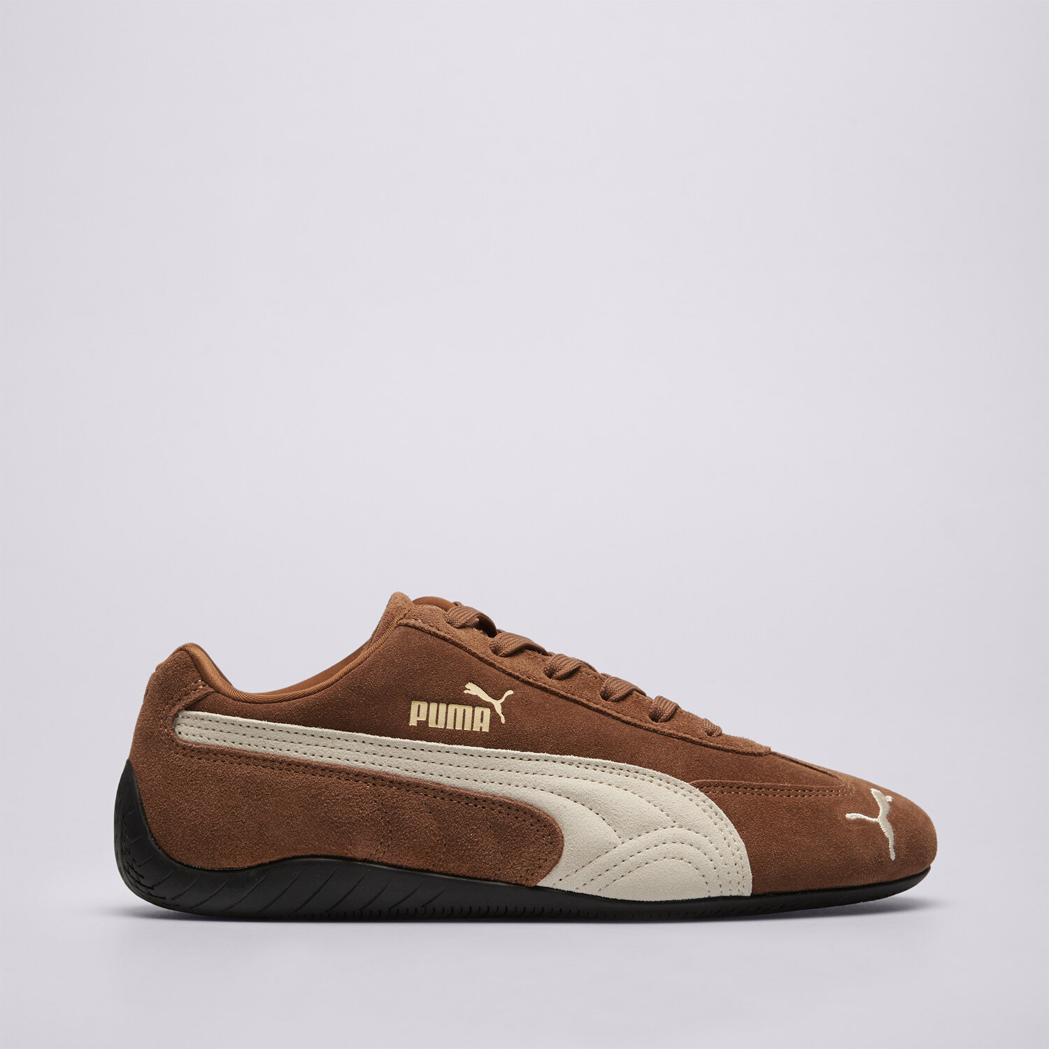 Buty sneakersy męskie PUMA SPEEDCAT OG 39884631M BRĄZOWY