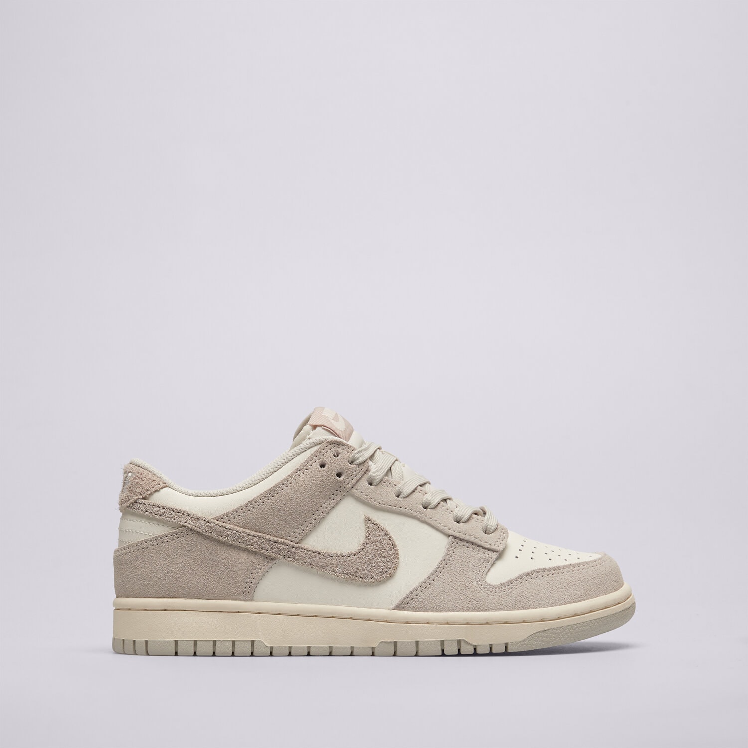Buty sneakersy dla dzieci NIKE DUNK LOW GS PRF IB5691-101 KREMOWY