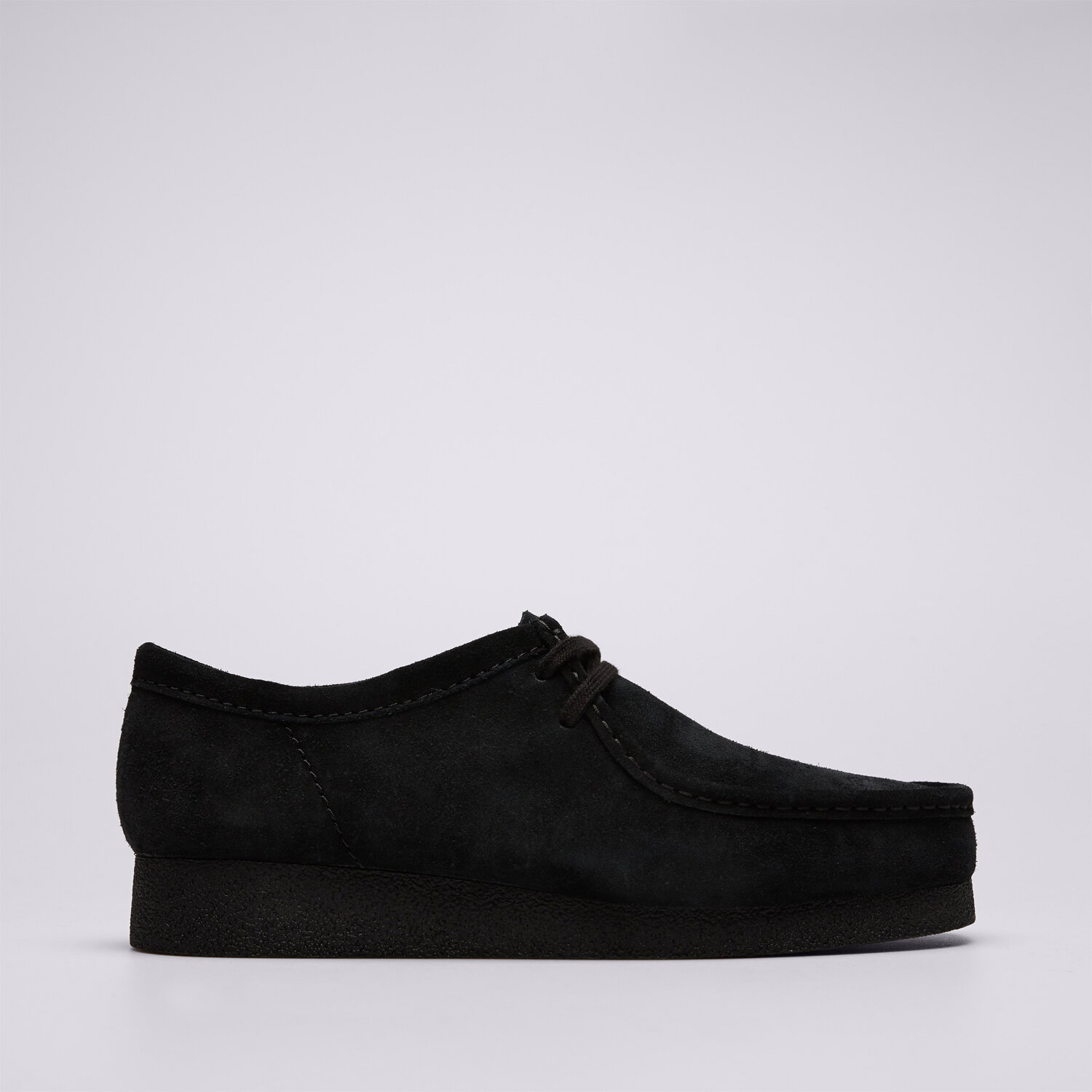 Buty męskie Casual CLARKS WALLABEEEVO 26172820 CZARNY