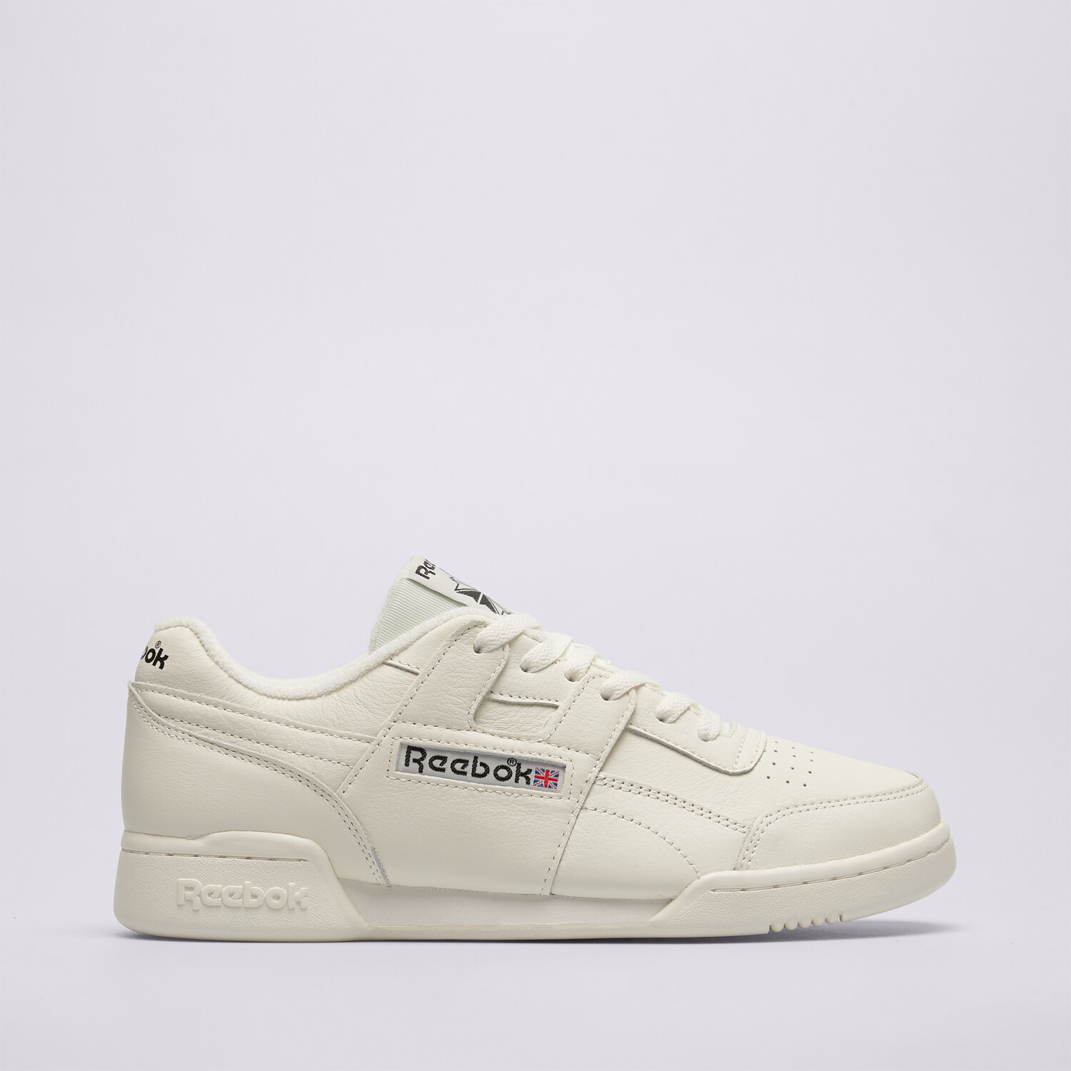 Buty sneakersy męskie REEBOK WORKOUT PLUS 100255986 BIAŁY
