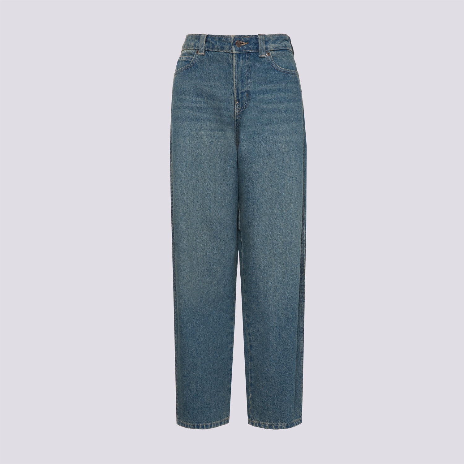Spodnie sportowe damskie DICKIES SPODNIE LOOSE TAPERED WORK JEANS W DK0A885JL231 NIEBIESKI