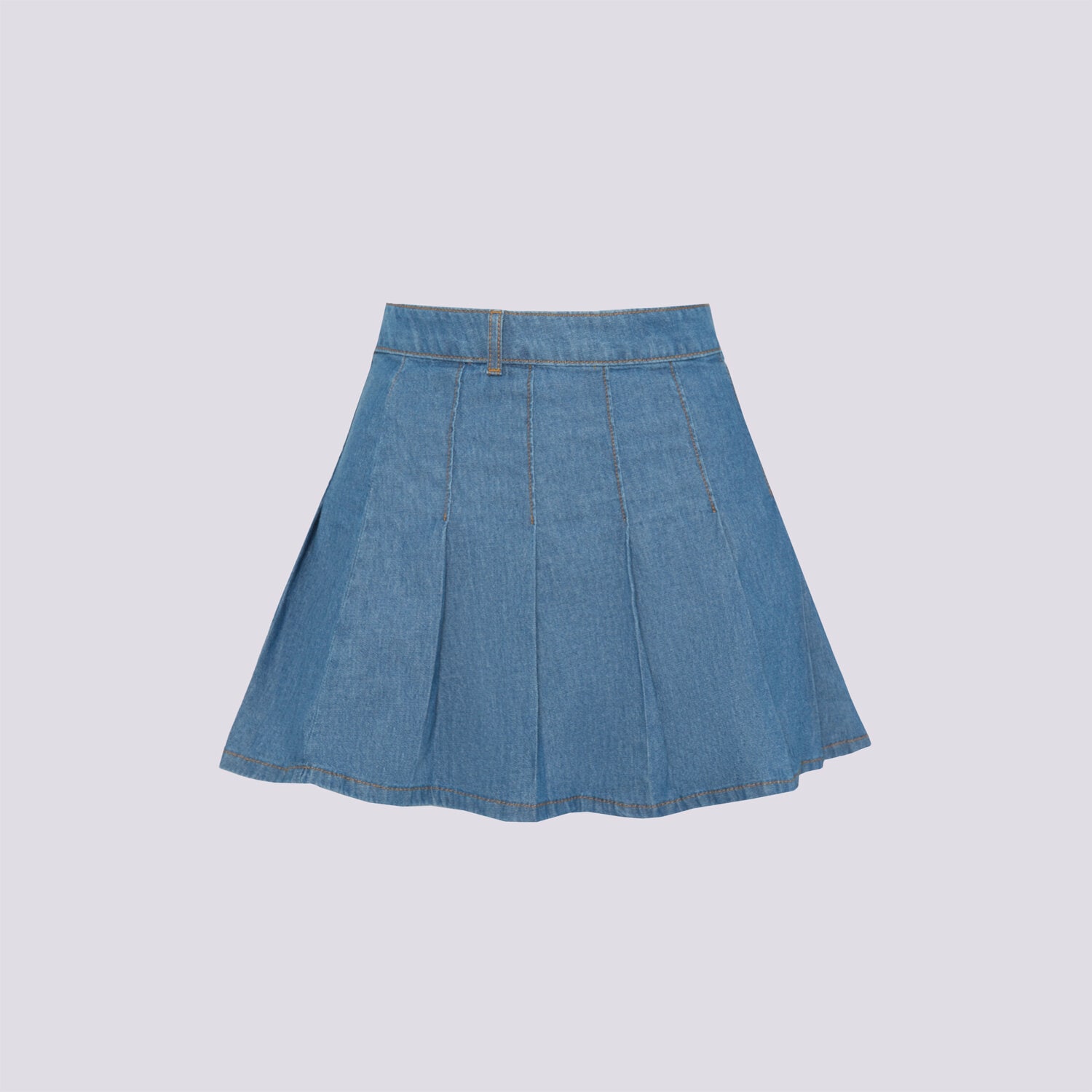 Modna sukienka sportowa ADIDAS SPÓDNICZKA DENIM SKIRT KD5523 NIEBIESKI