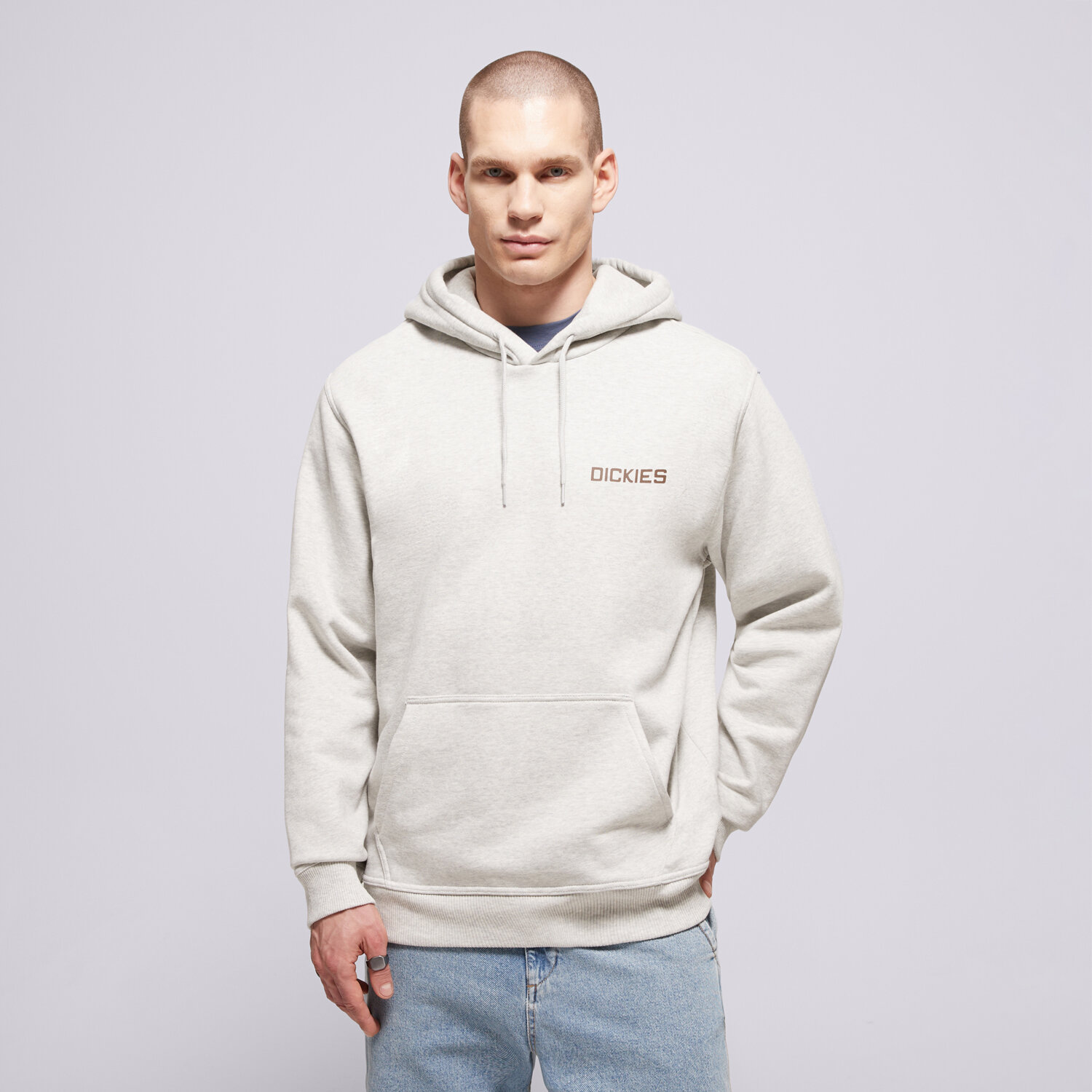Bluza męska DICKIES BLUZA Z KAPTUREM PAYSON HOODIE DK0A88POA281 SZARY