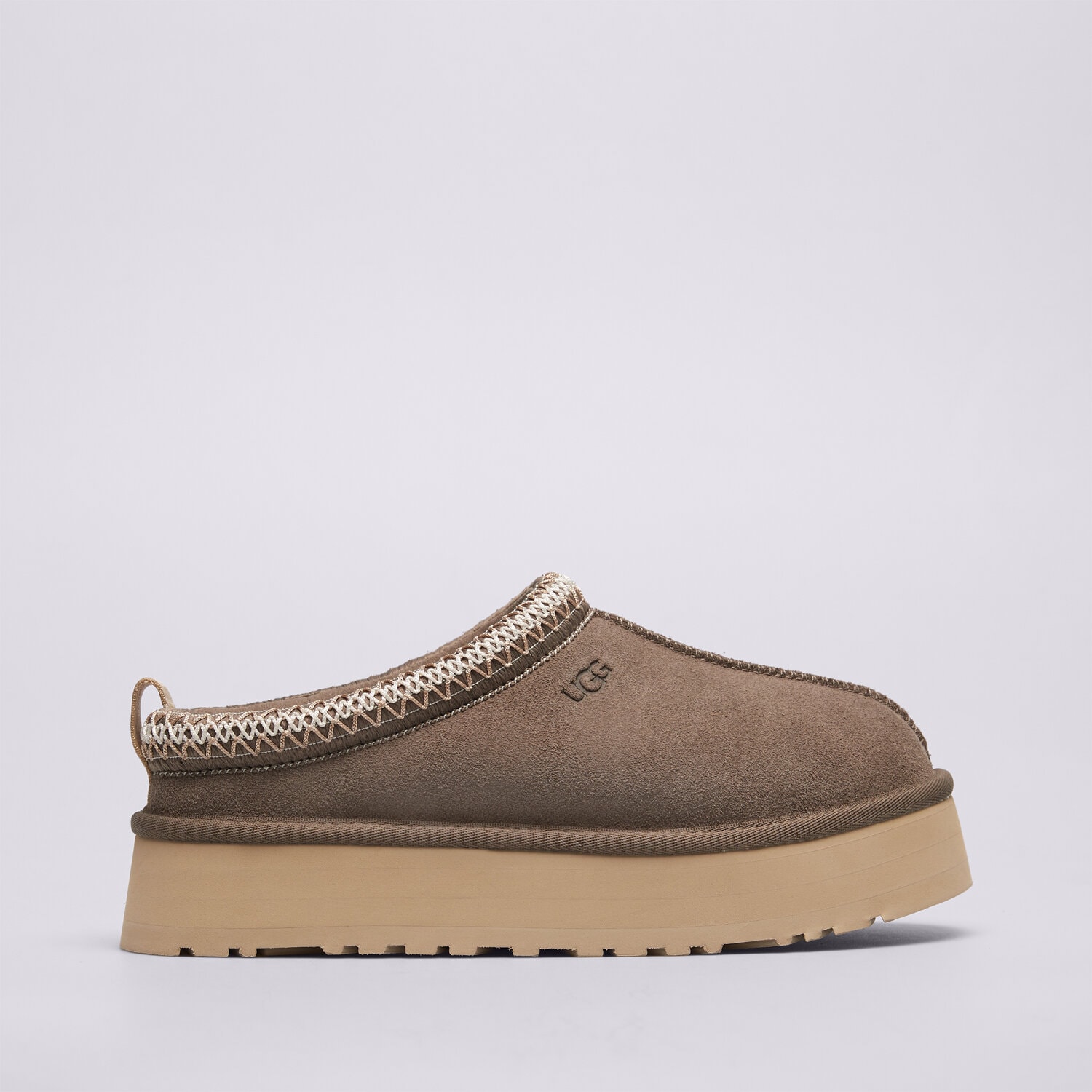 Klapki damskie UGG TAZZ II 1174471-DDRG KHAKI