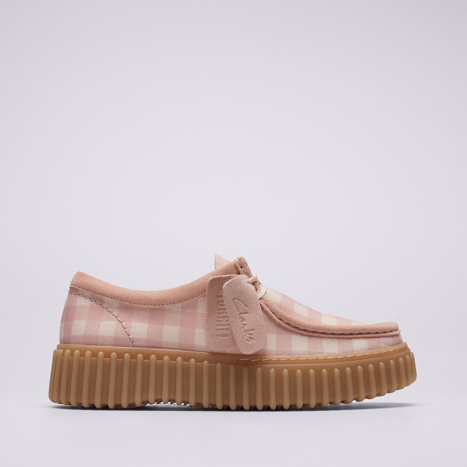 Buty casual damskie CLARKS TORHILL BEE 26186298 RÓŻOWY