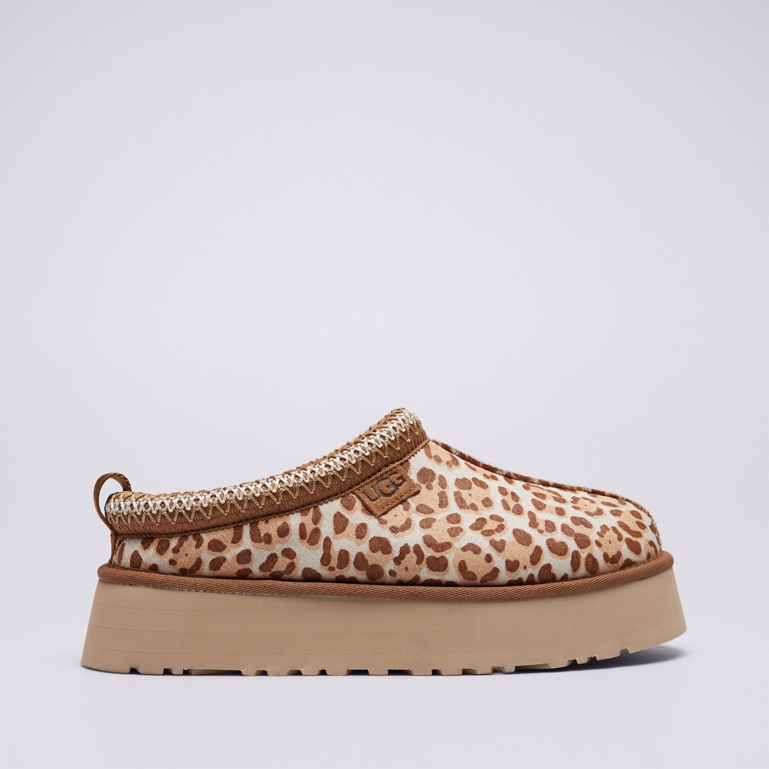 Klapki damskie UGG TAZZ PLAINS 1177890-FDJ BRĄZOWY