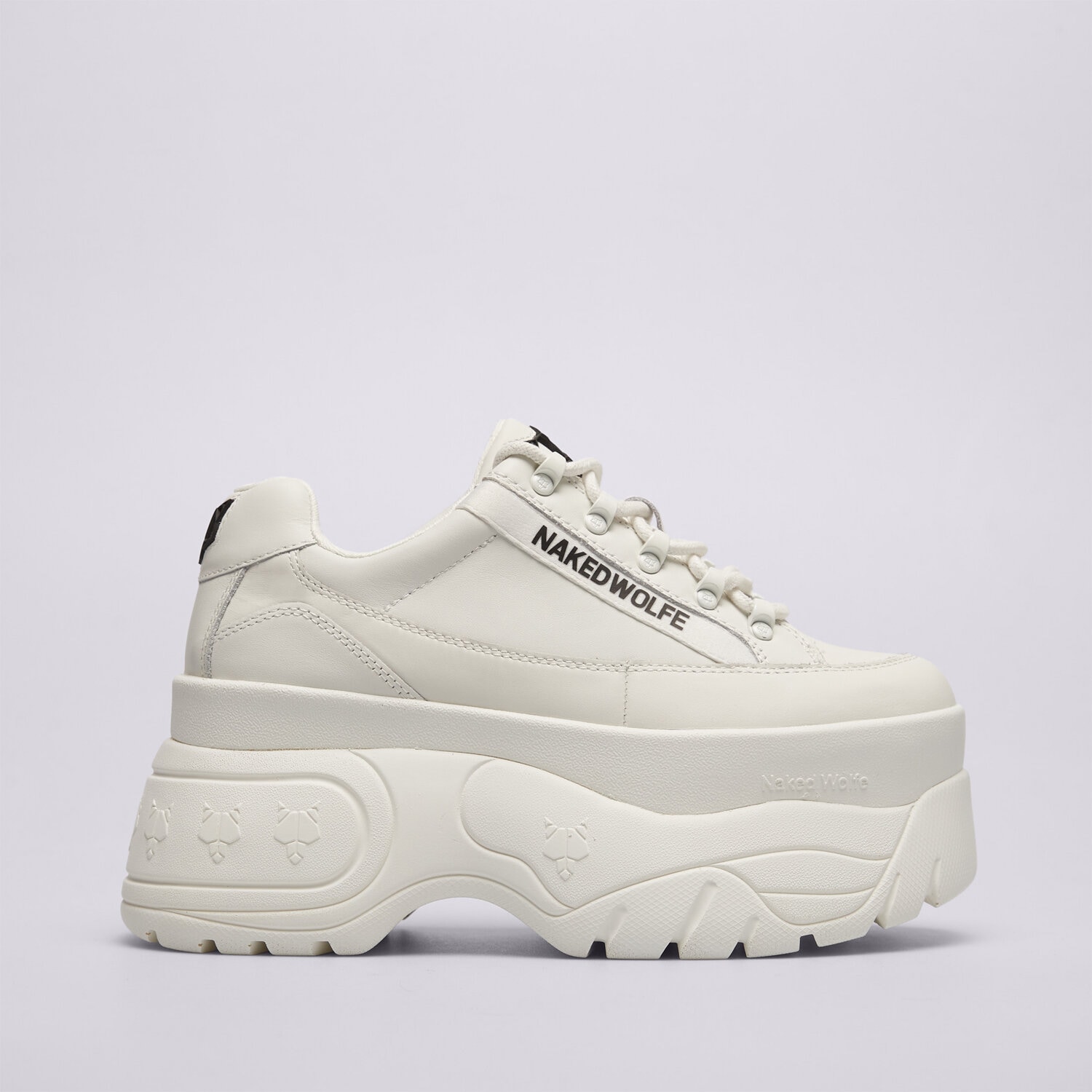 Buty sneakersy damskie NAKED WOLFE SPRINTER NWSprinterWhite BIAŁY