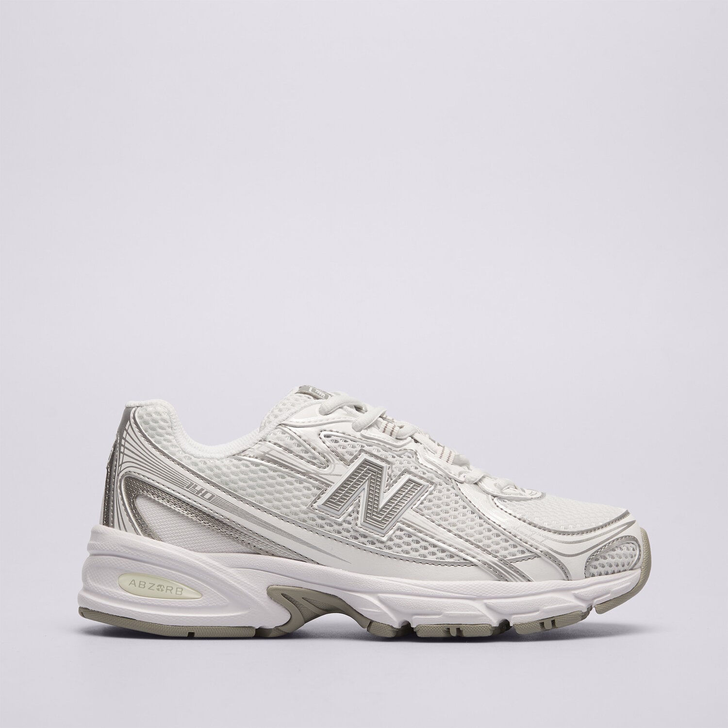 Buty sneakersy dla dzieci NEW BALANCE 740  GR740WM SREBRNY