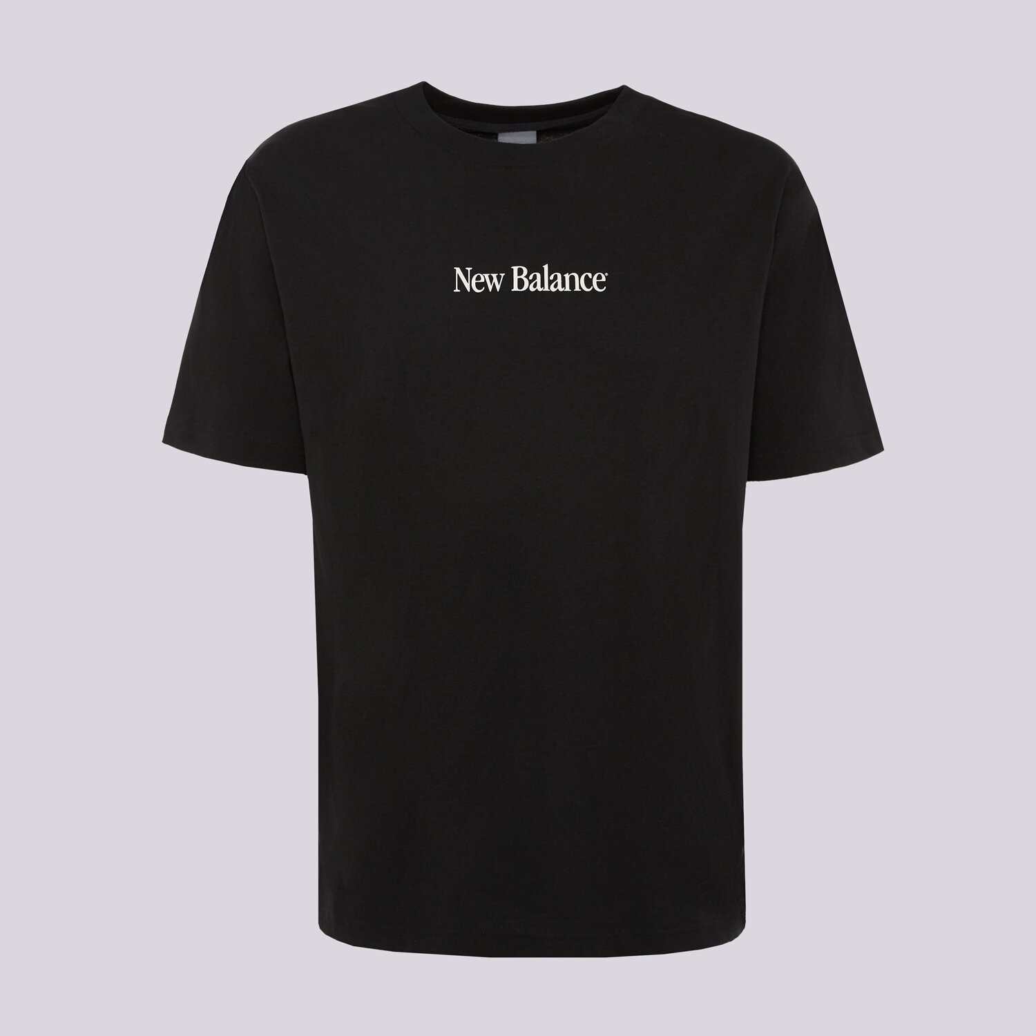 Koszulka, t-shirt sportowy męski NEW BALANCE T-SHIRT N COLLAGE T-SHIRT MT6161TQBK CZARNY