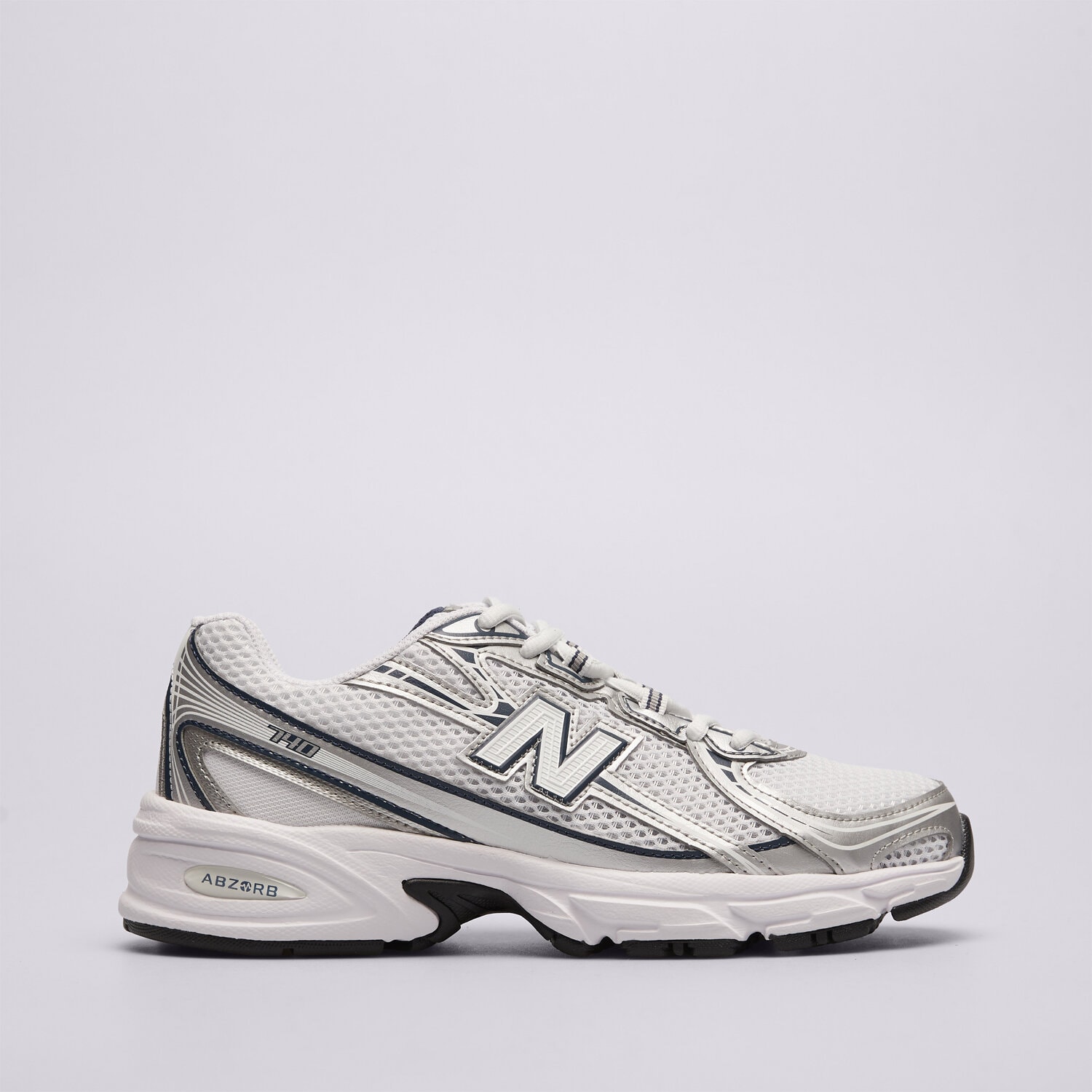 Buty sneakersy dla dzieci NEW BALANCE 740  GR740WN BIAŁY