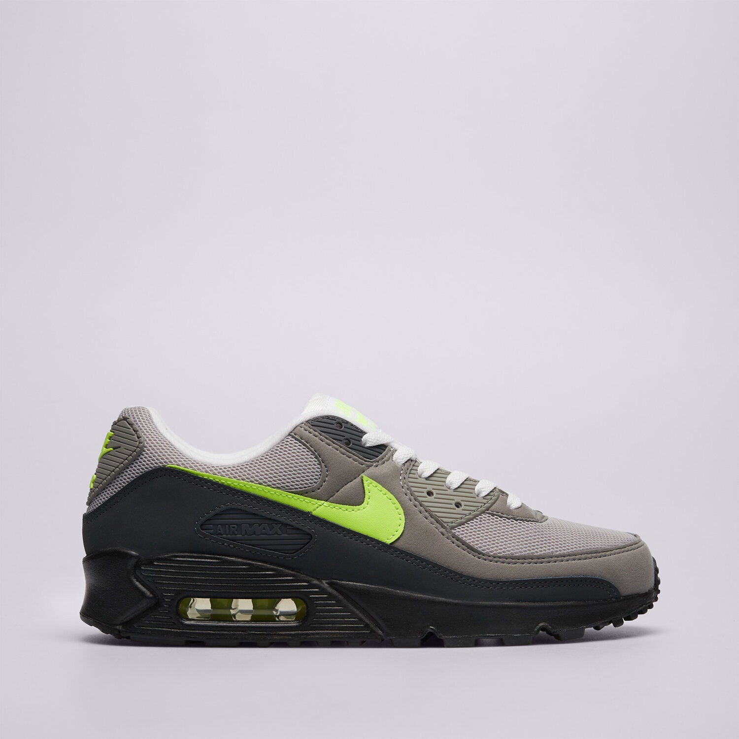Buty sneakersy męskie NIKE AIR MAX 90 IQ0289-010 SZARY