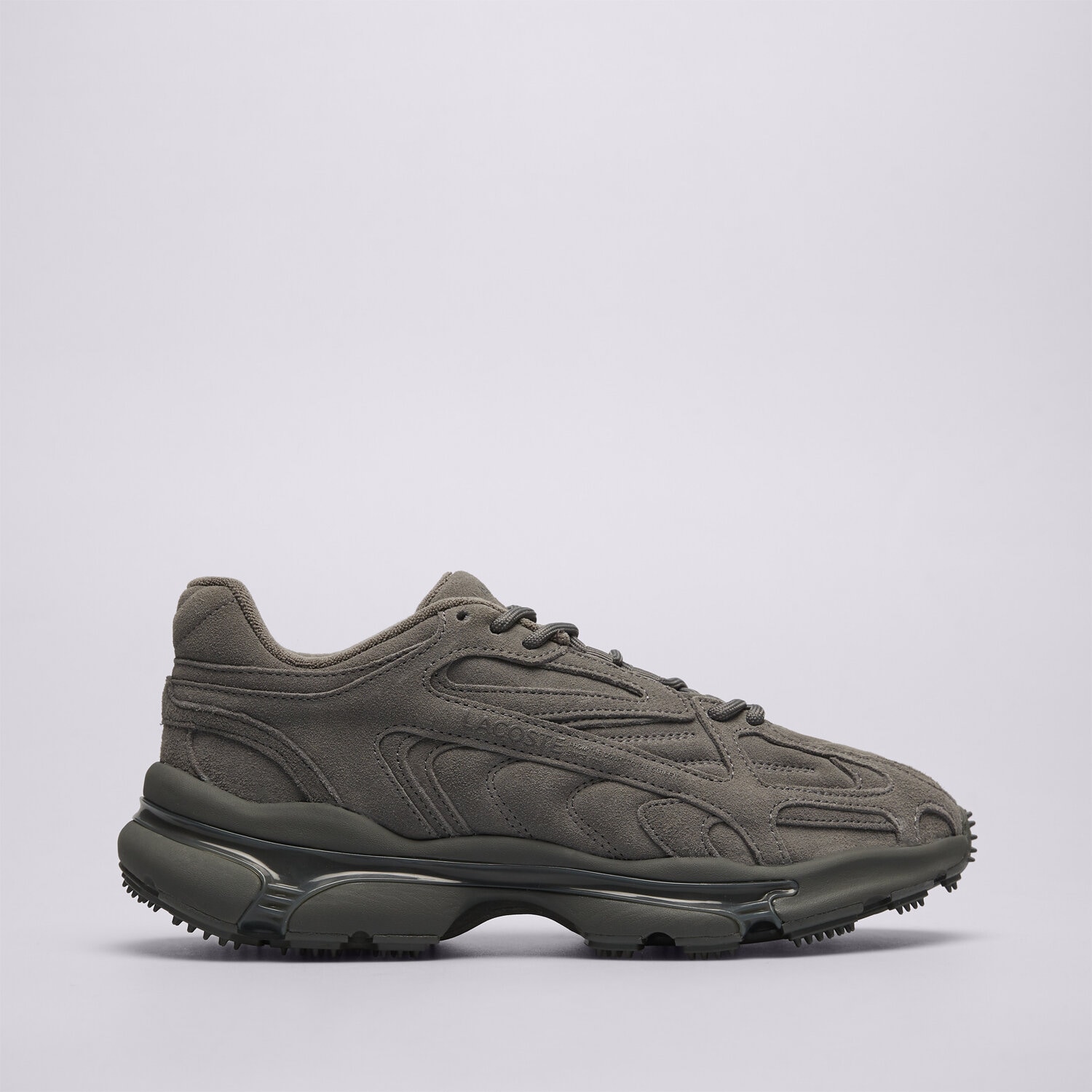 Buty sneakersy męskie LACOSTE L003 2K24 51SMA003017C SZARY