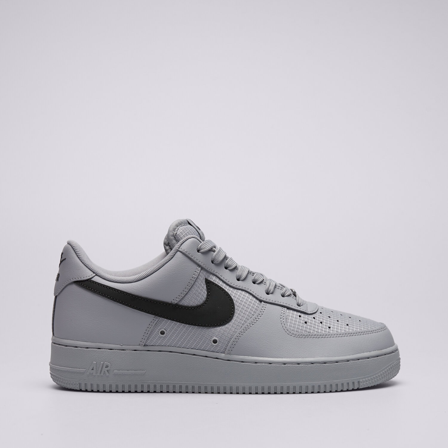 Buty sneakersy męskie NIKE AIR FORCE 1 '07 LOW LV8 TECH IR0952-002 SZARY