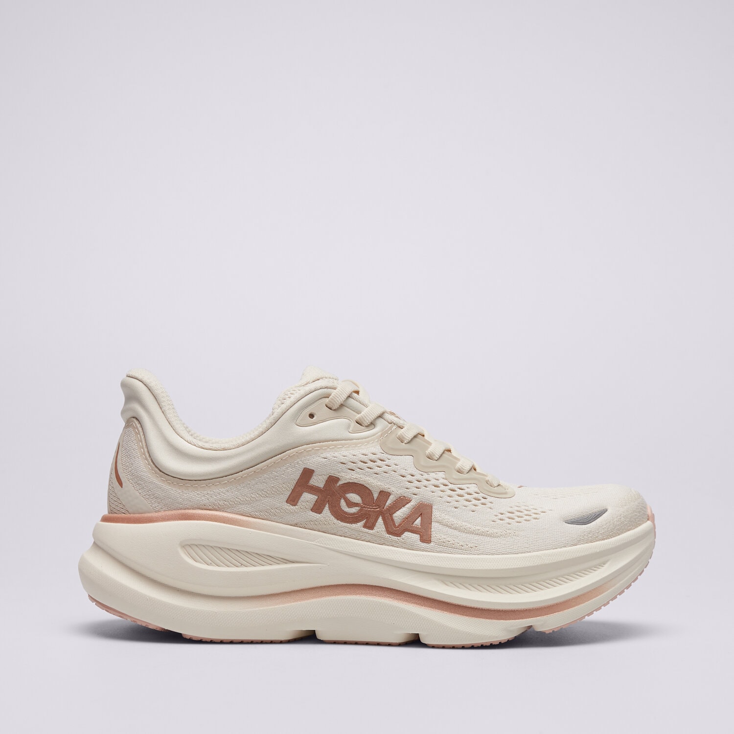 Buty sneakersy damskie HOKA BONDI 9 1162012OSG BEŻOWY