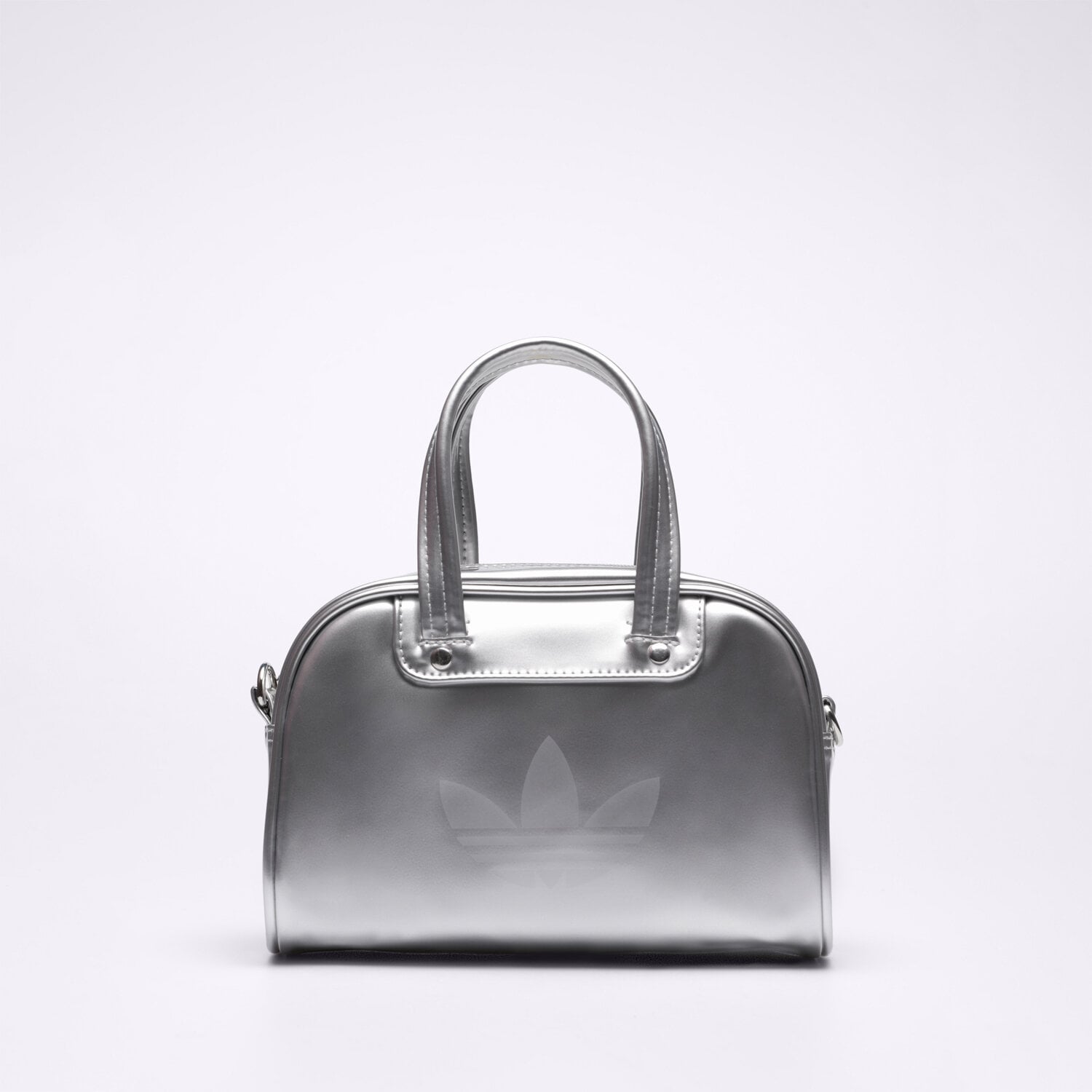 Torba sportowa damska na ramię ADIDAS TOREBKA ADICOLOR BB XS KD7839 SREBRNY