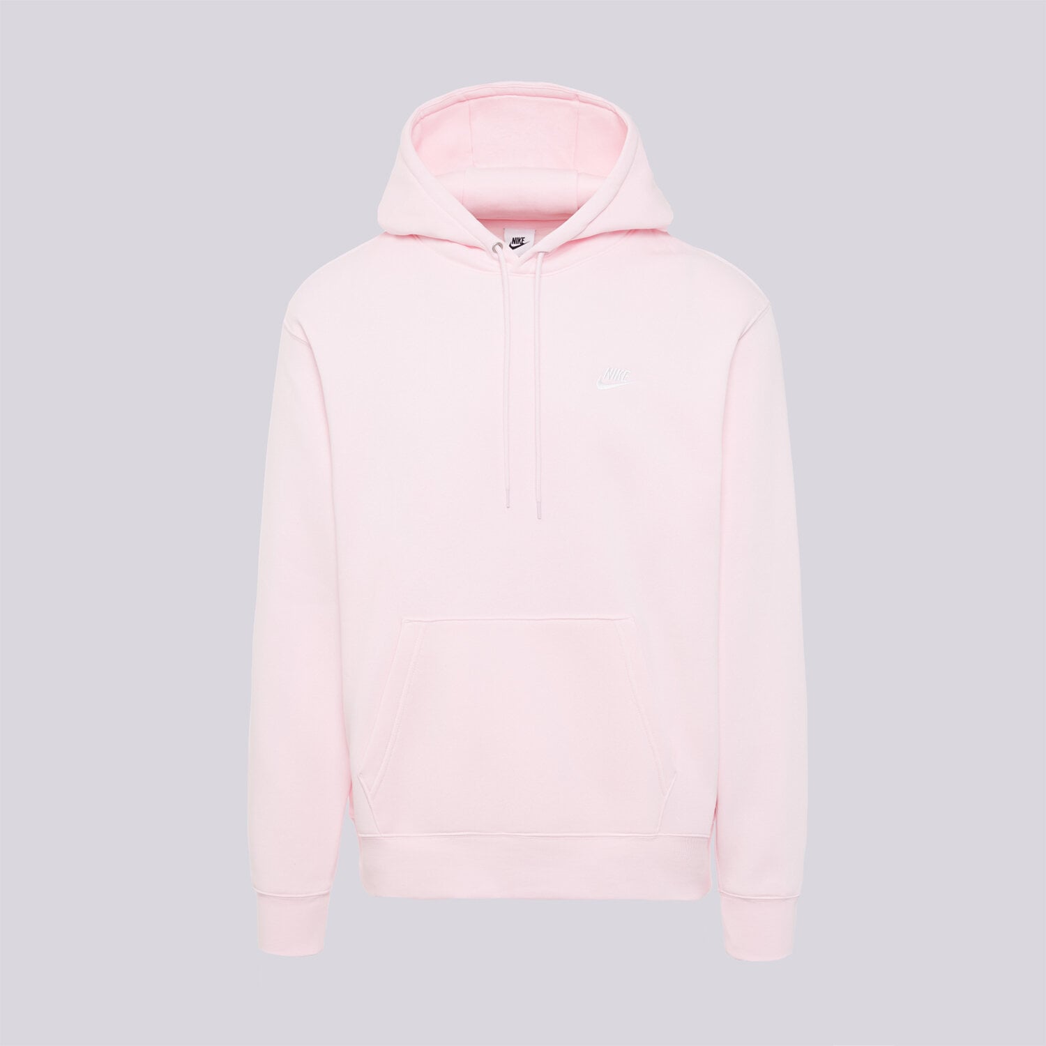 Bluza męska NIKE BLUZA Z KAPTUREM M NK CLUB BB PO HOODIE FN3859-663 RÓŻOWY