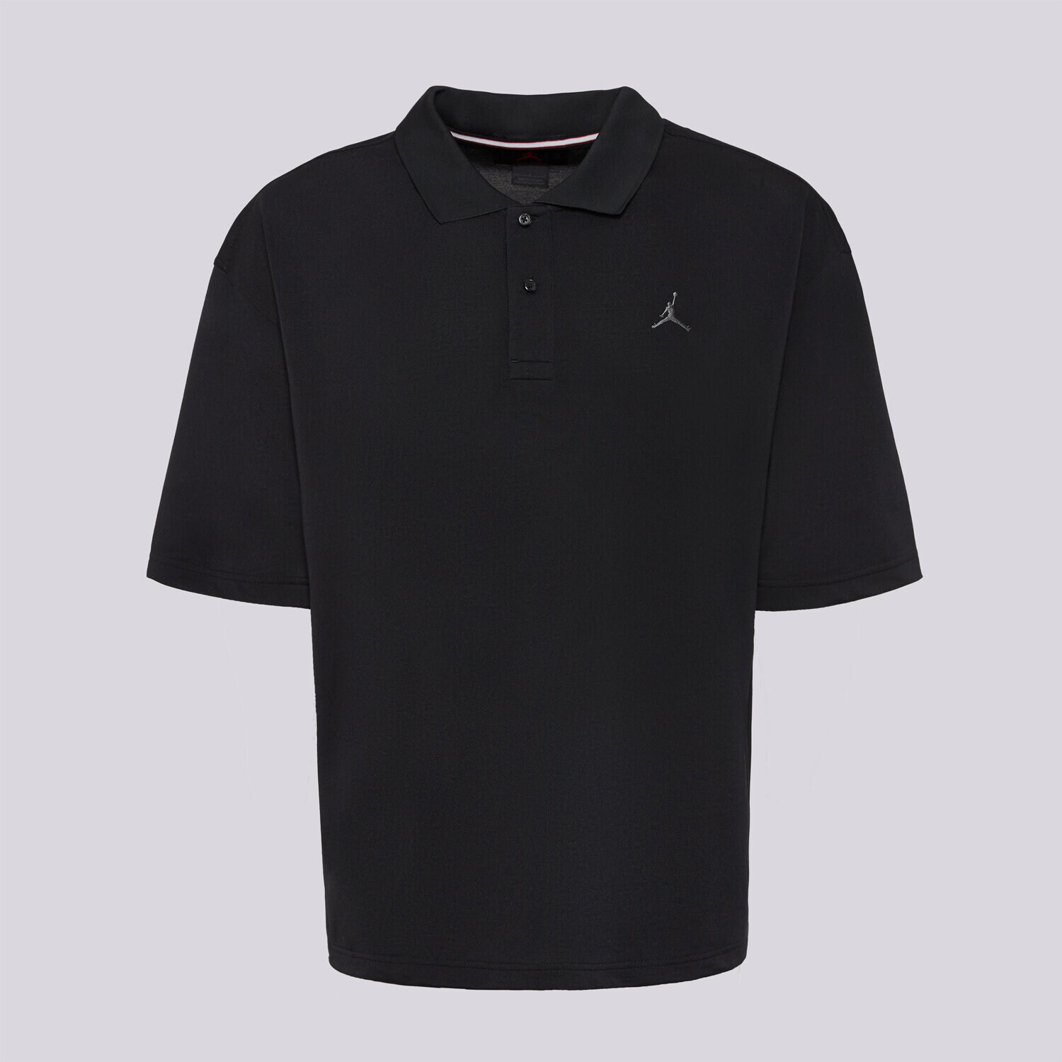 Koszulka, t-shirt sportowy męski JORDAN POLO M J BRK POLO TOP IB1041-010 CZARNY