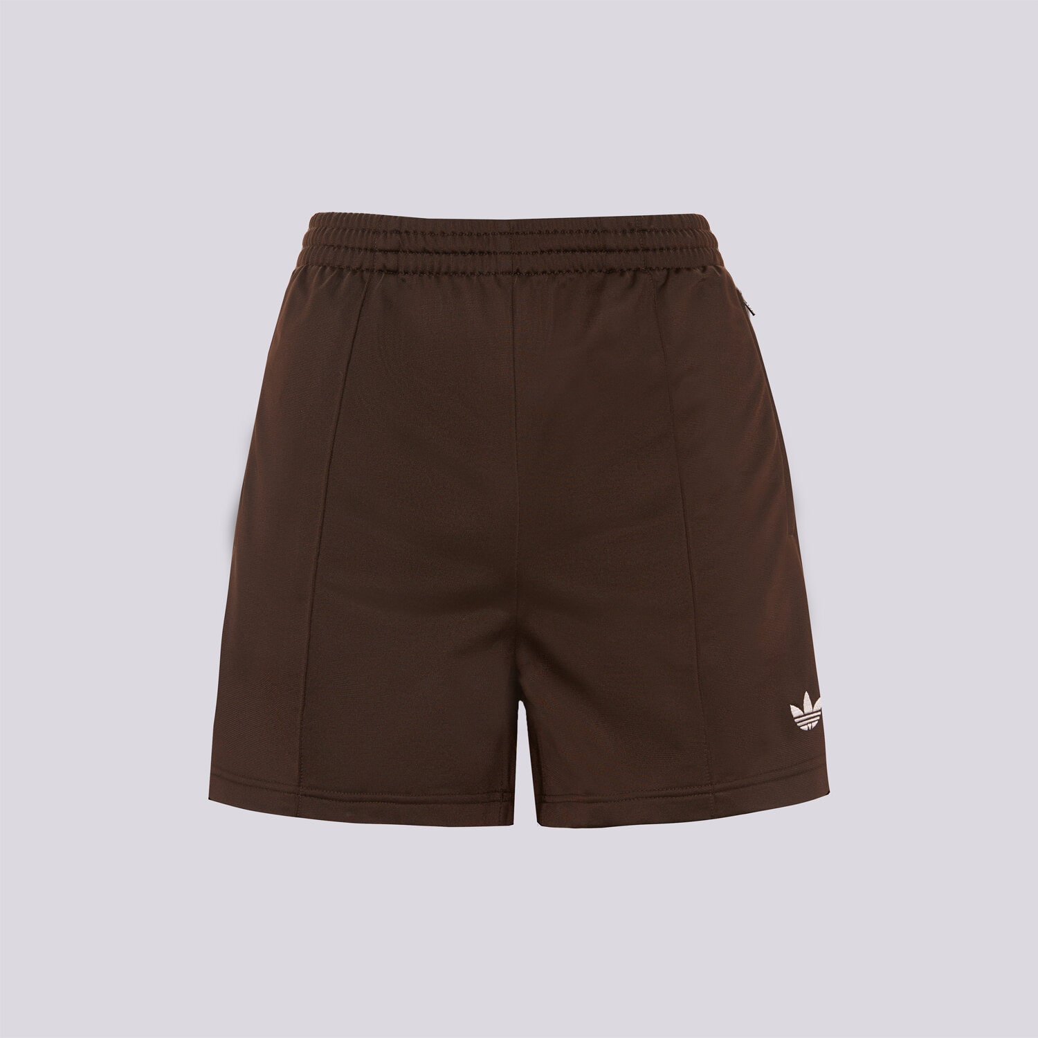 Krótkie spodenki, szorty damskie ADIDAS SZORTY FB SHORT KD3672 BRĄZOWY