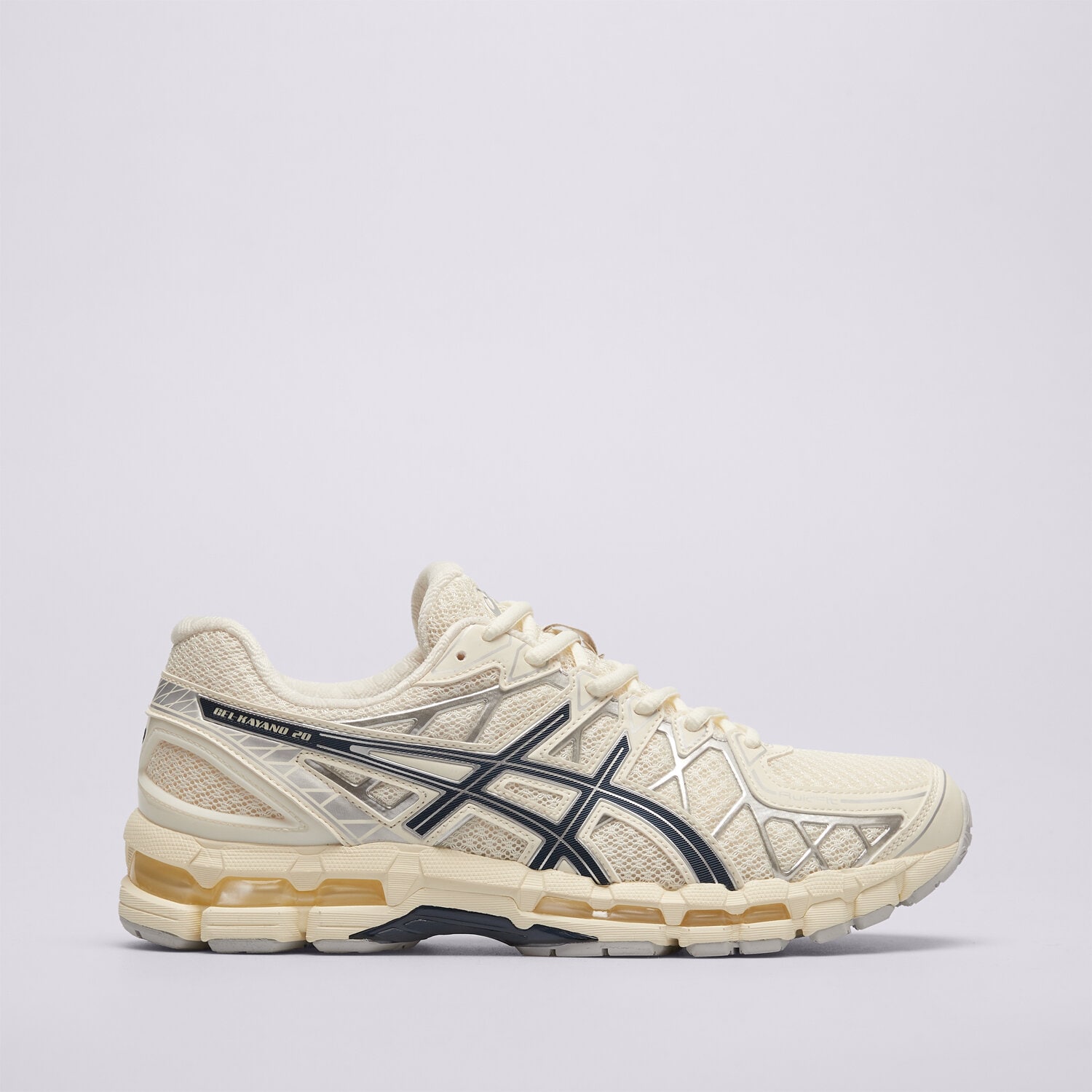 Buty sneakersy męskie ASICS GEL-KAYANO 20 1203A388-104 BEŻOWY